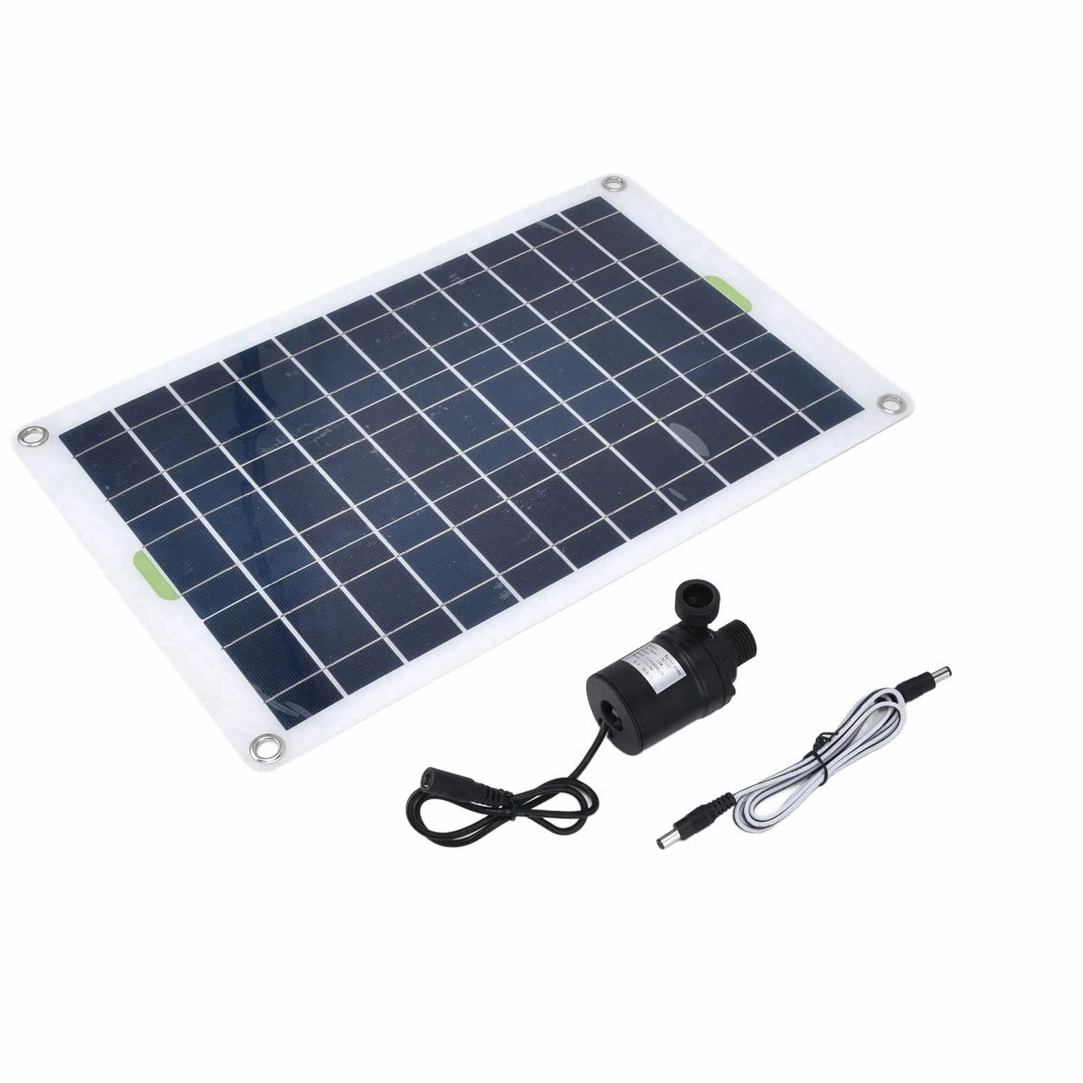 Pompa wodna słoneczna 19W do stawu ogrodowego z panelem 50W, wydajność 800L/h, 12V DC, cicha praca, ekologiczna, trwała, solar garden pond