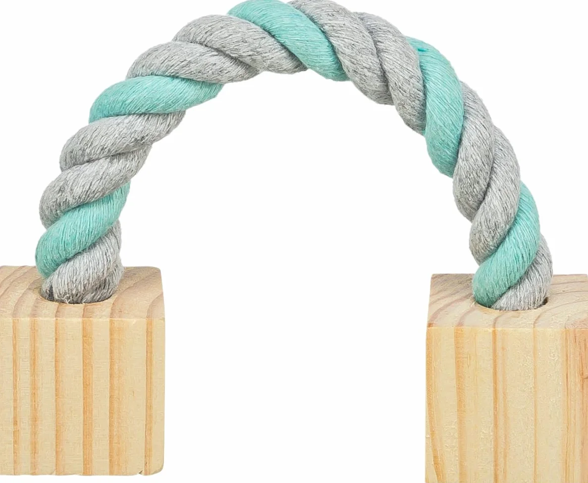 Trixie lina do zabawy z drewnianymi klockami 20 cm