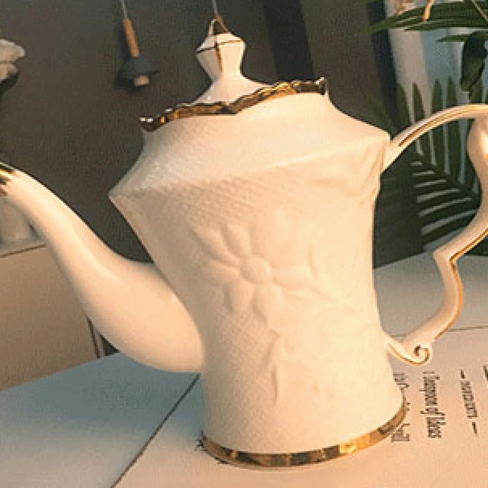 Herbaty i talerze, Filiżanka do kawy i spodek Zestaw do herbaty dla dorosłych Zestaw do herbaty z czajnikiem Porcelanowy serwis do podwieczorku Herbata kwitnąca