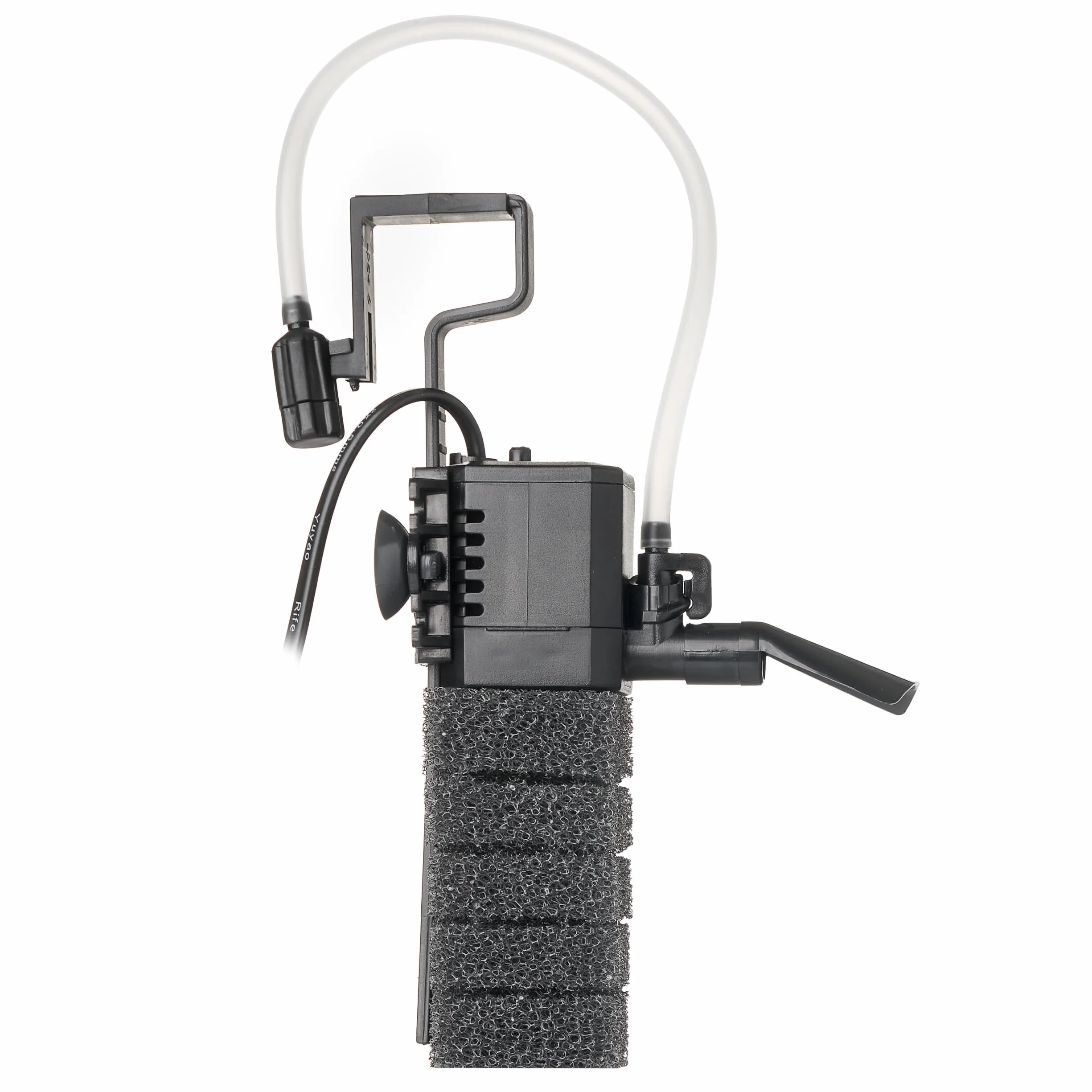 Filtr Pat Mini Miniaturowy filtr turbinowy wewnętrzny do akwariów słodkowodnych 10–120 l 450 l/h 4,5 W