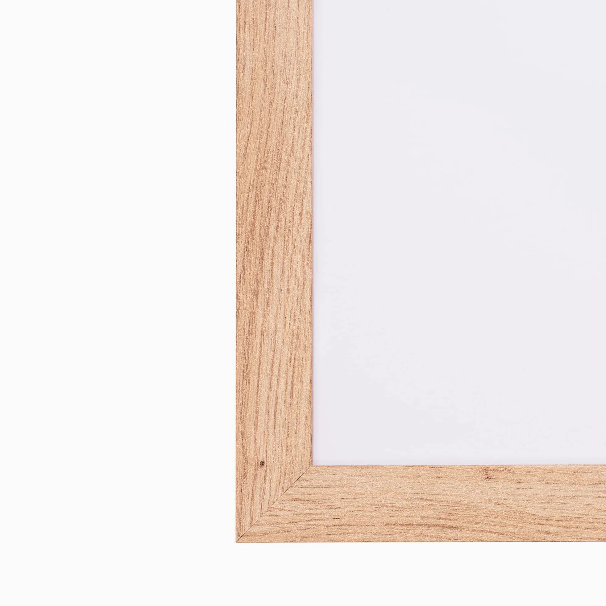 Milano ramka do puzzli ok. 500-1000 elementów 48 x 68 cm 68 x 48 cm dąb naturalny ze szkłem akrylowym