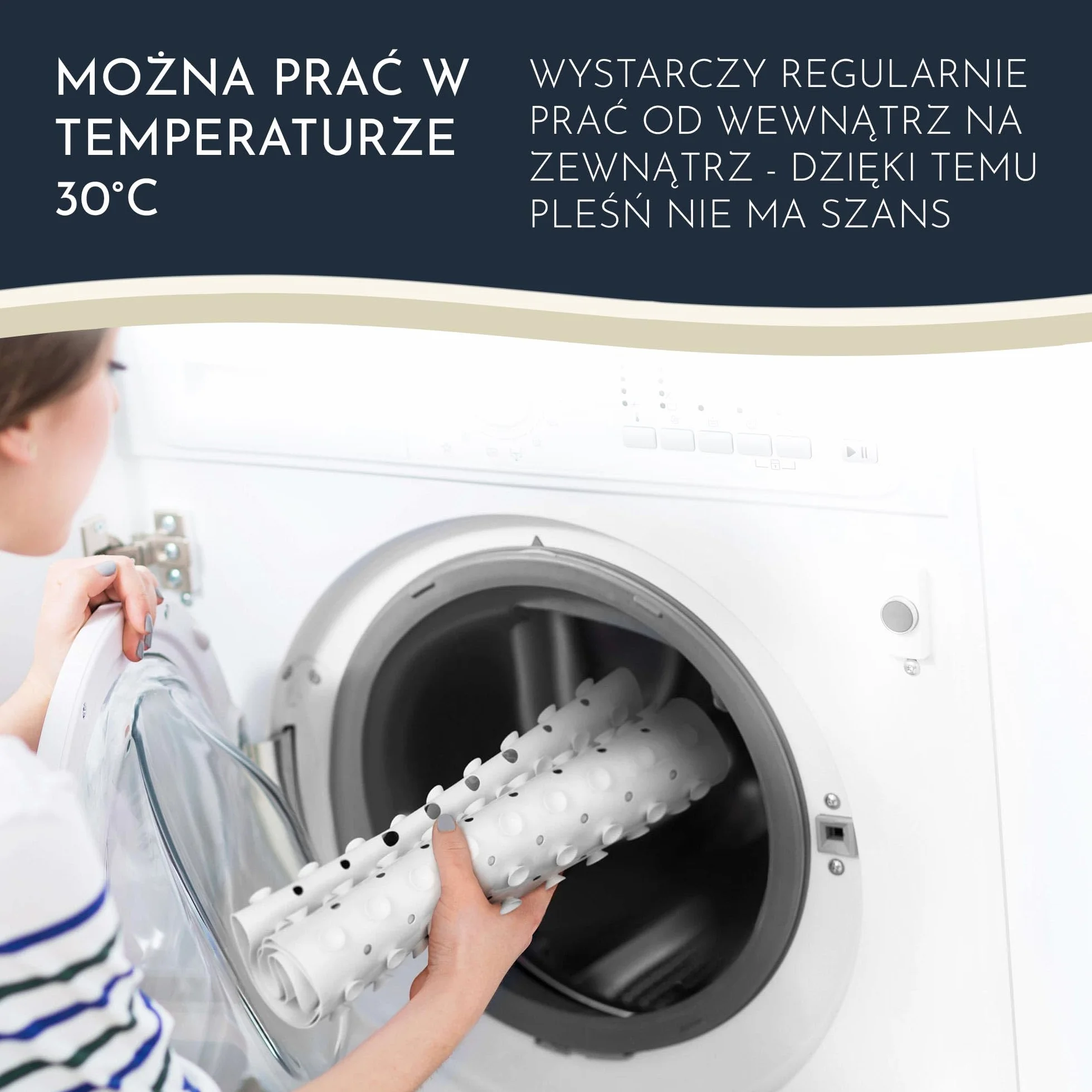 Homerella Mata do wanny dla dzieci, 100 x 40 cm, antybakteryjna, bardzo wygodna, w zestawie z zawieszeniem, antypoślizgowa mata prysznicowa dla dzieci i niemowląt. (Syrene)
