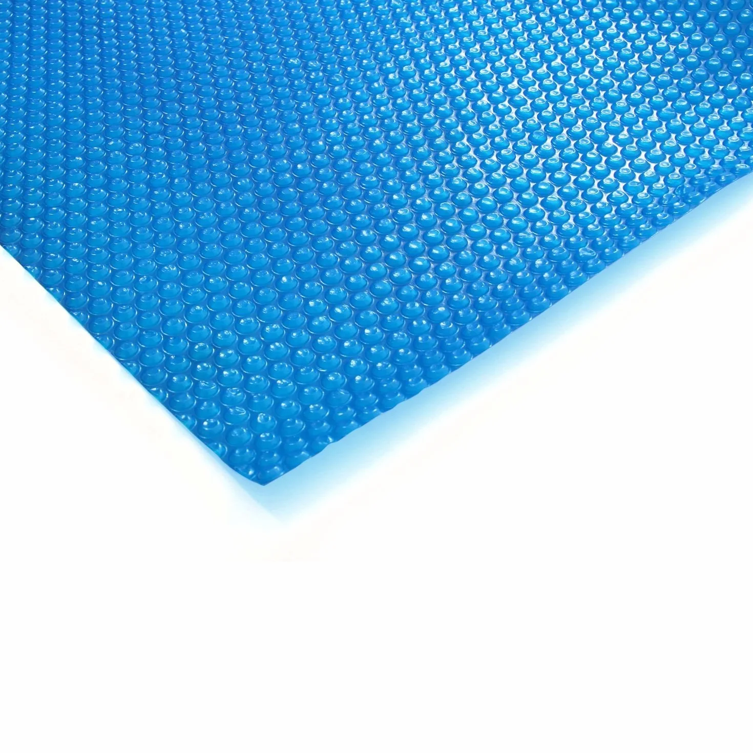 Zelsius® pokrywa solarna do basenu, 400μ, niebieska, 6 x 4 m, kwadratowa