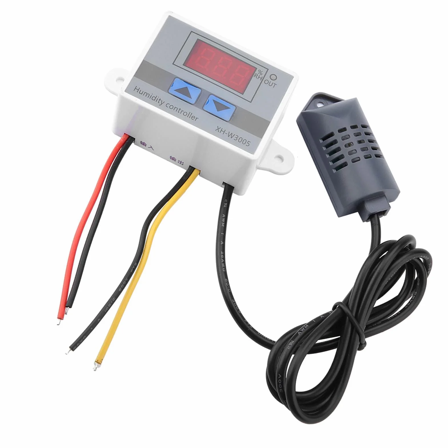 Cyfrowy Sterownik Higrometru Sterownik Czujnika Wilgotności, Zakres Wilgotności 0~99% RH(220V)