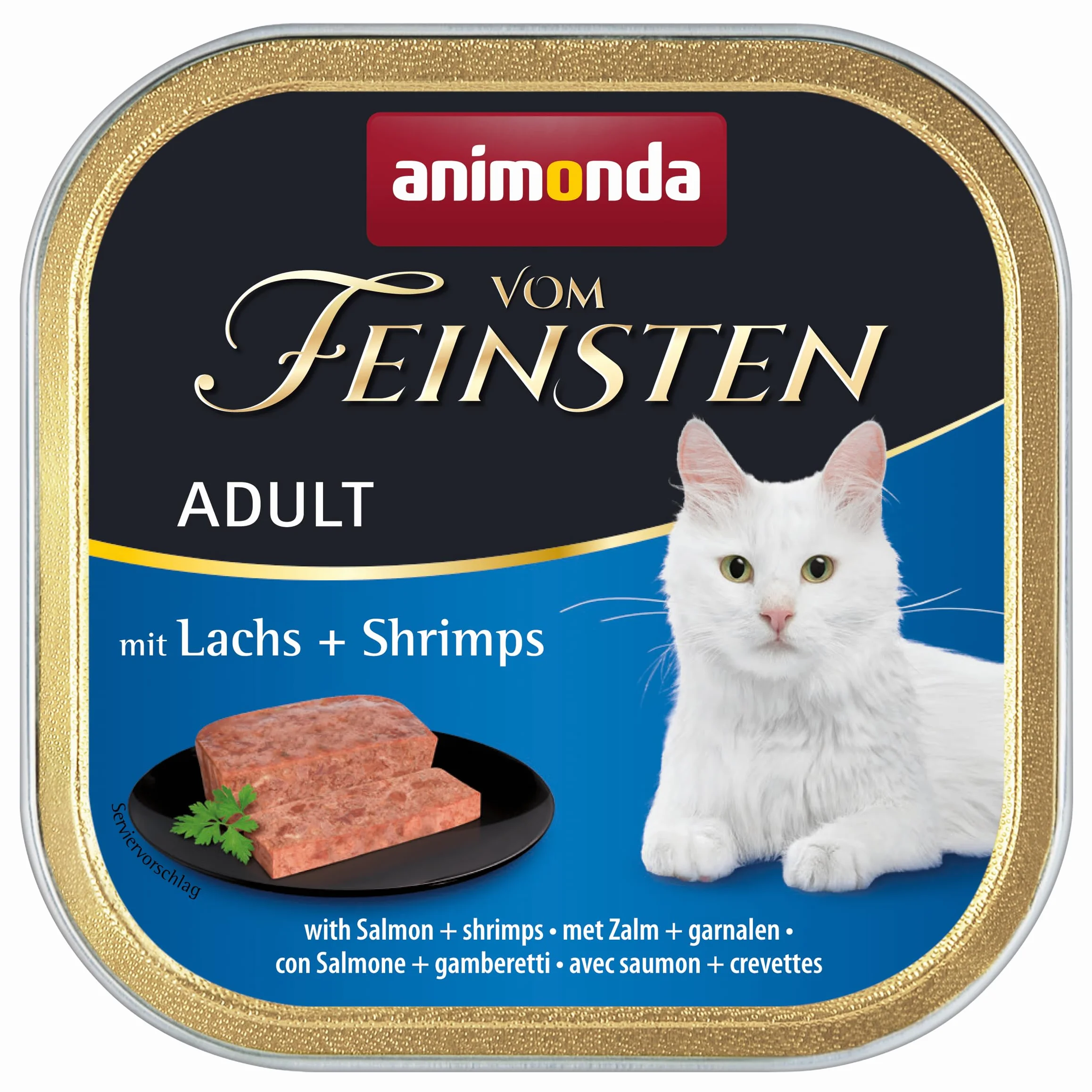 Animonda Vom Feinsten Karma dla Kotów, Mieszanka Ryb/Mięsa, 32x100 g