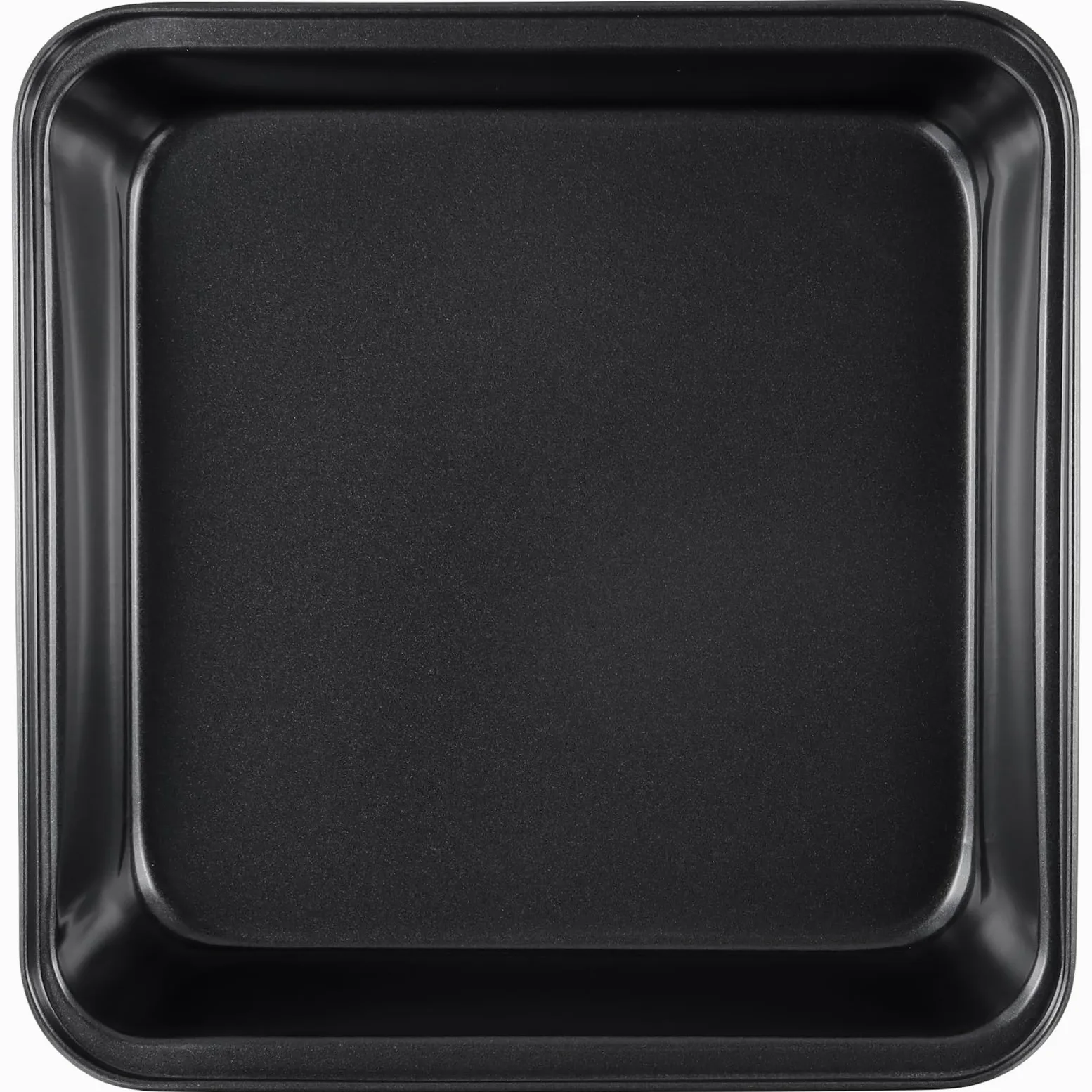 4 sztuki, 21 x 21 x 5 cm, czarna, kwadratowa, forma do zapiekania, ma?a blacha do piekarnika, nieprzywieraj?ca, prostok?tna, do lasagne, ciasta, tiramisu, brownie, 4 sztuki