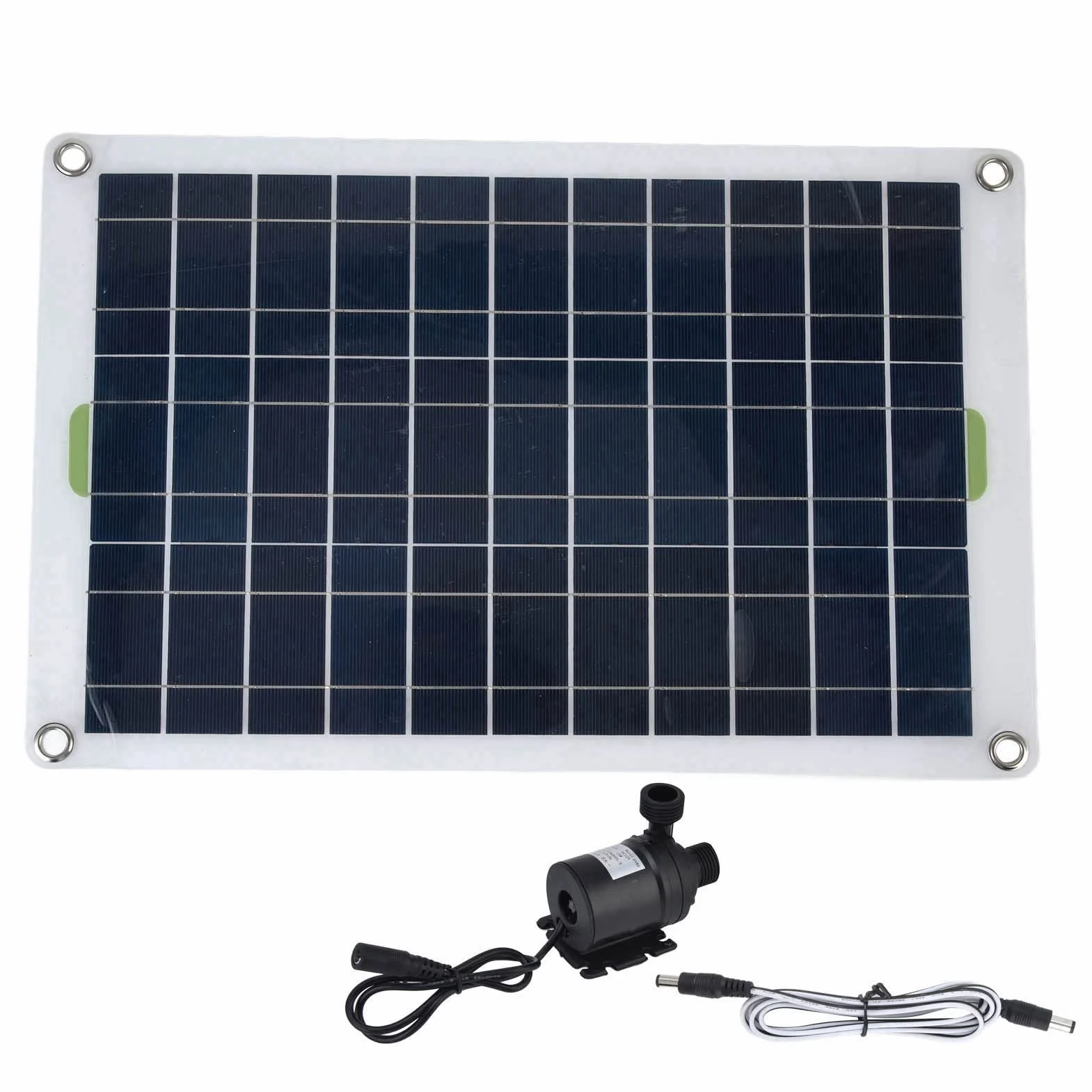 Pompa wodna słoneczna 19W do stawu ogrodowego z panelem 50W, wydajność 800L/h, 12V DC, cicha praca, ekologiczna, trwała, solar garden pond