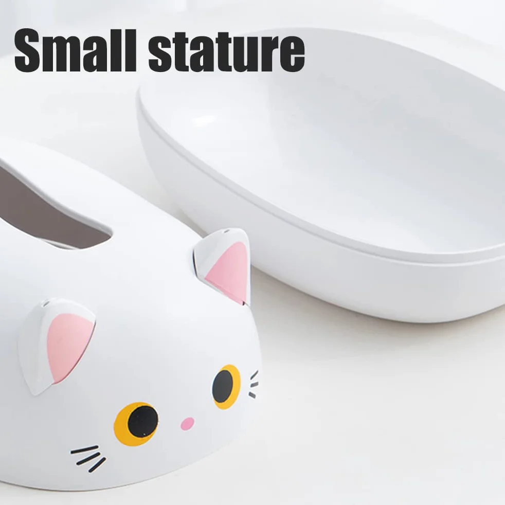 etui na chusteczki kot 22x16x13cm kawaii kot etui na chusteczki łazienka, salon, sypialnia, samochód i biuro
