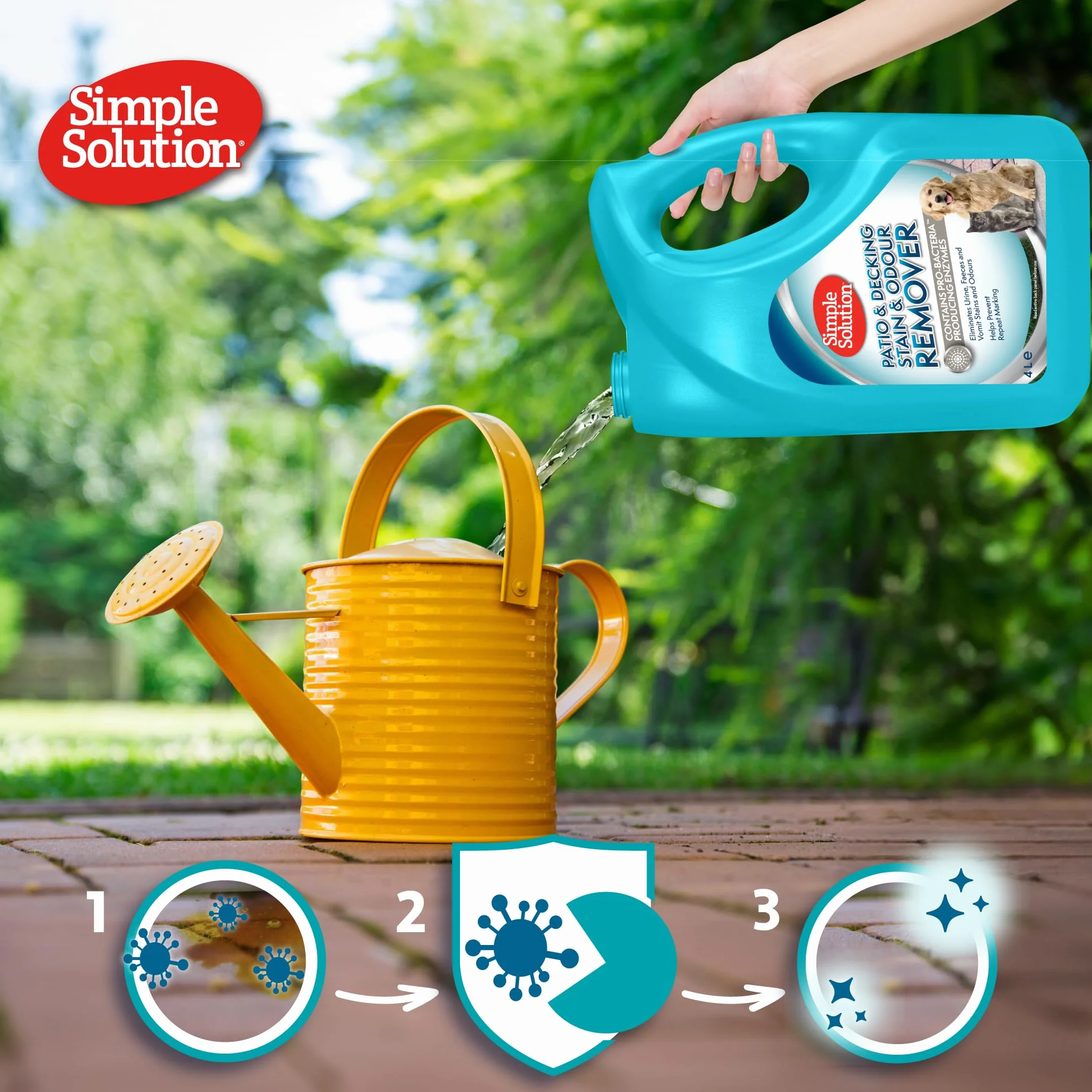 Simple Solution Enzymatyczny środek czyszczący z pro-bakterią 4 ltr