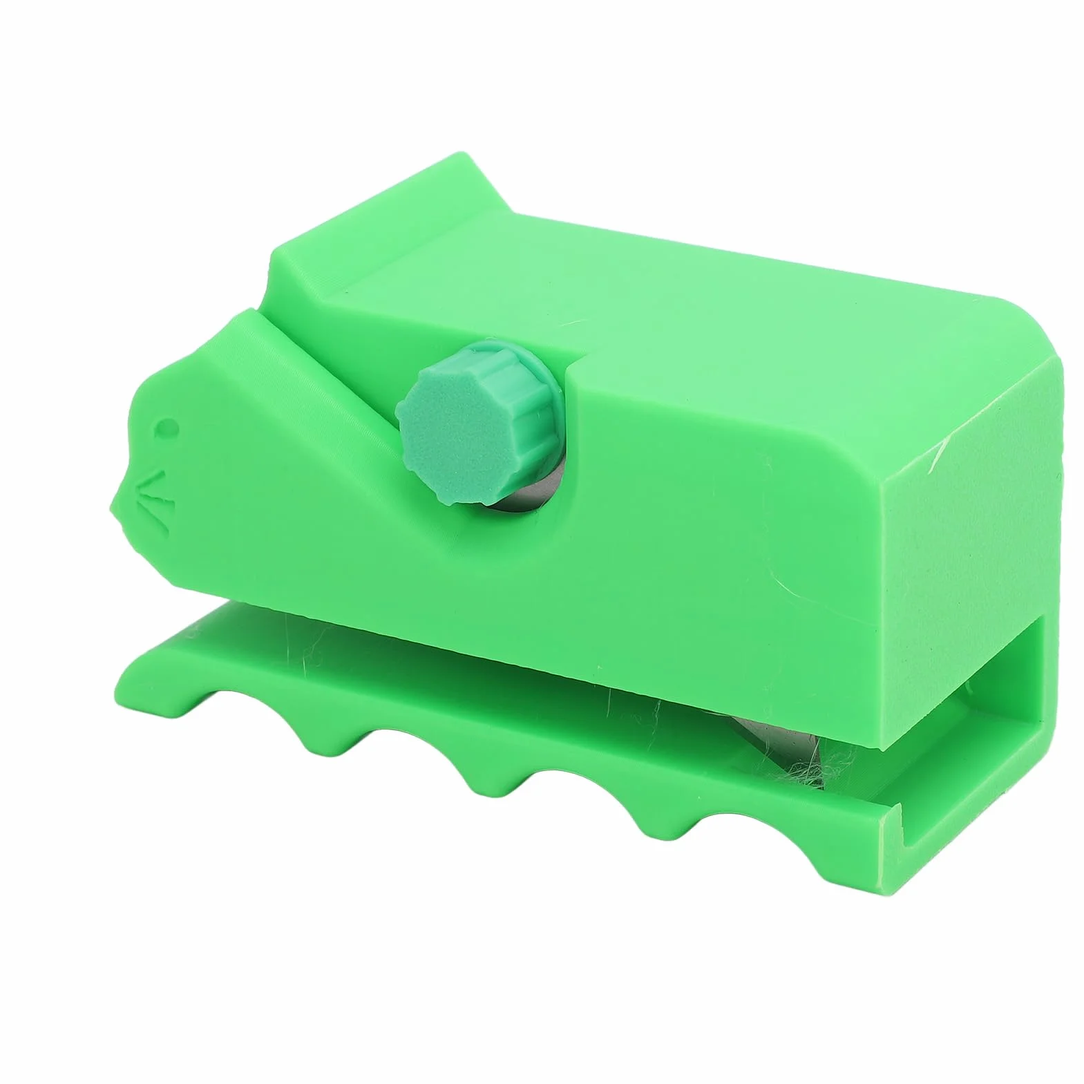 Cat Scratcher Cardboard Cutter 3D Drukowanie Ręcznych Kota Narzędzie do Cięcia Deski Zielony