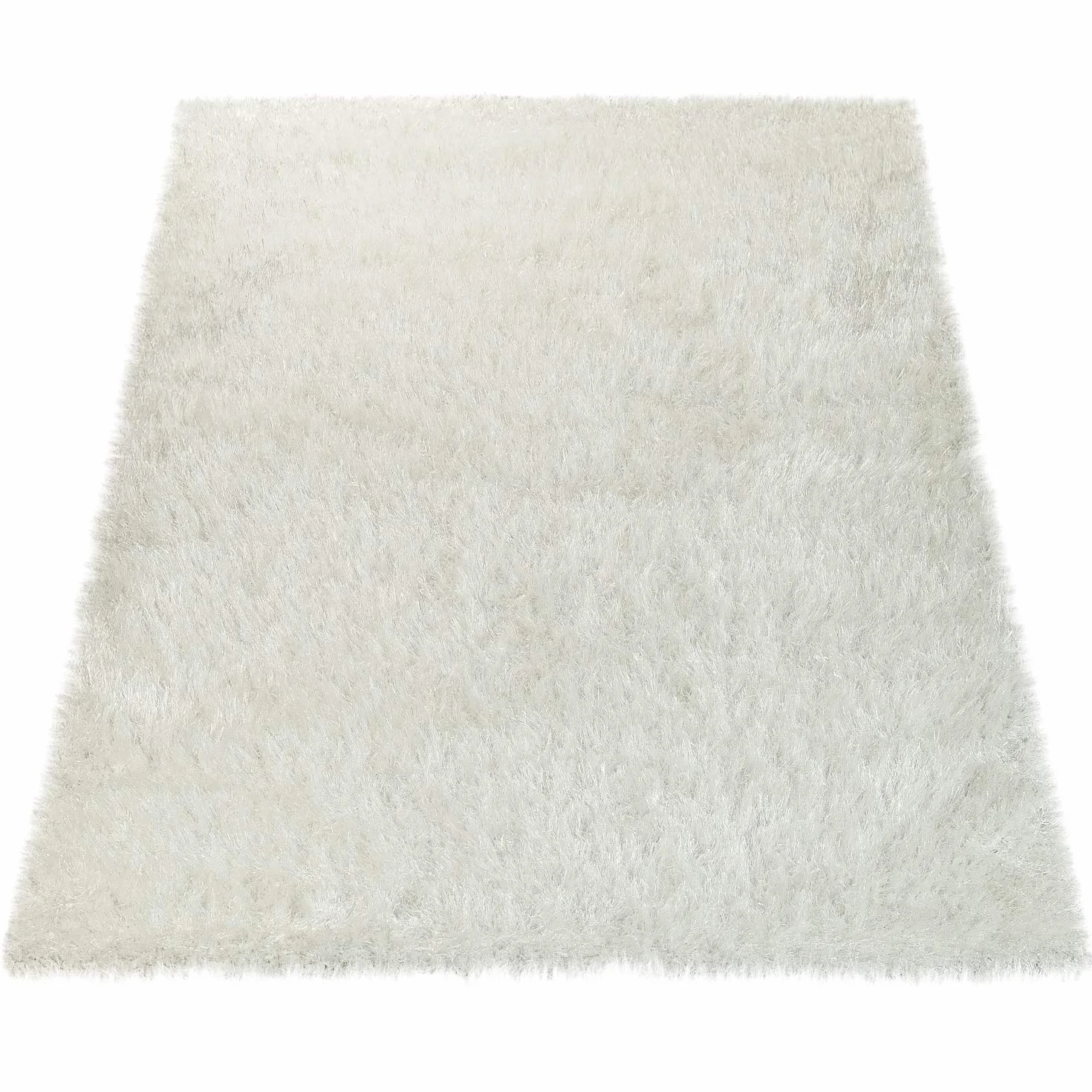 Paco Home Dywan Shaggy Dywan Do Salonu Jednokolorowy Pluszowy Nowoczesny, Rozmiar:60x100 cm