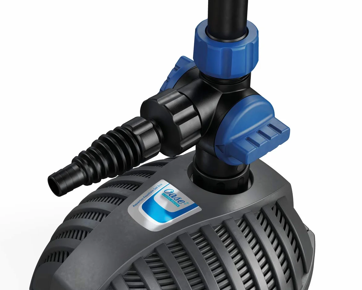 OASE Aquarius Fountain Set Classic 2000 E - zestaw pomp do zabawy wodnej, pompa do stawu, energooszczędna pompa