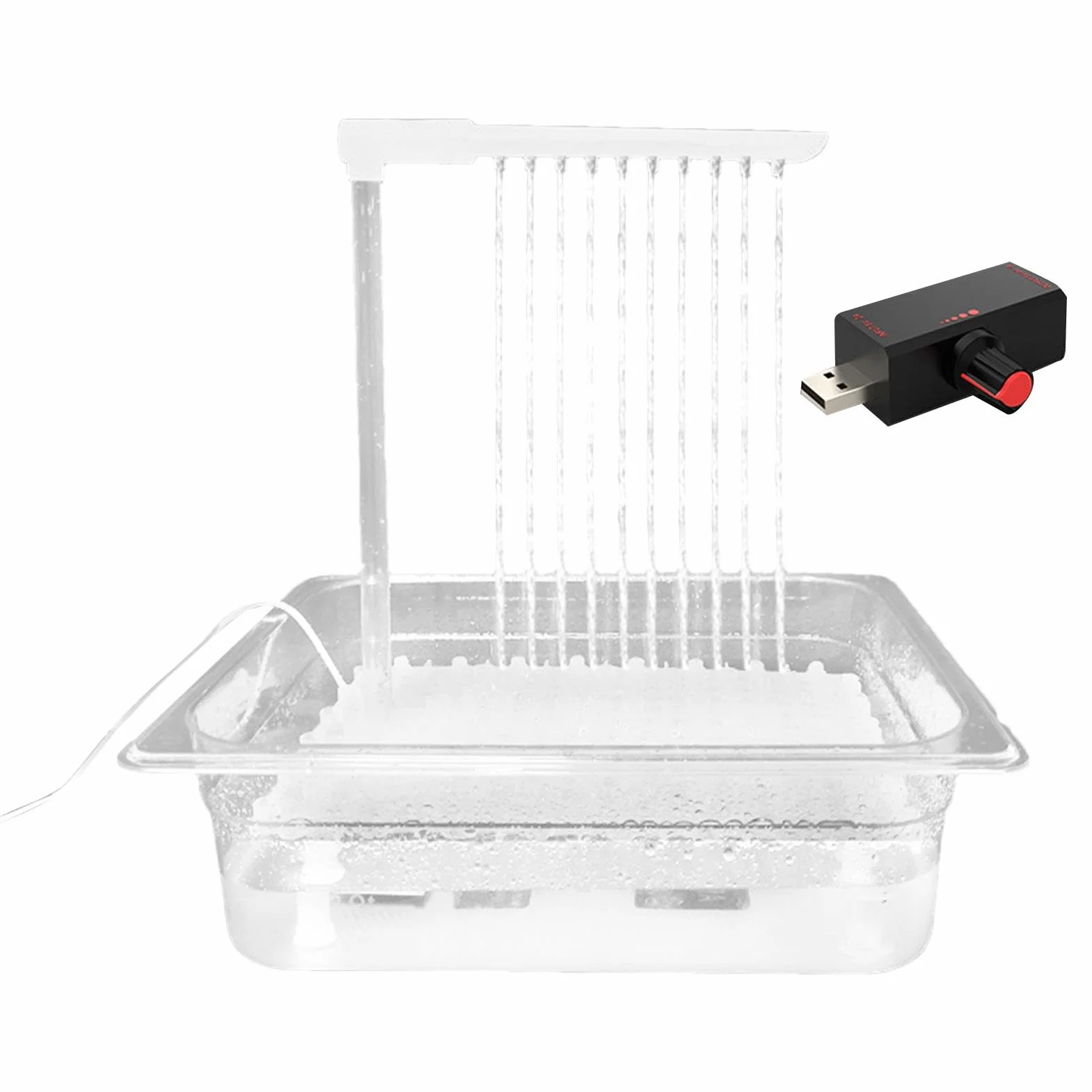 Elektryczna wanienka dla ptaków z regulatorem USB automatyczna