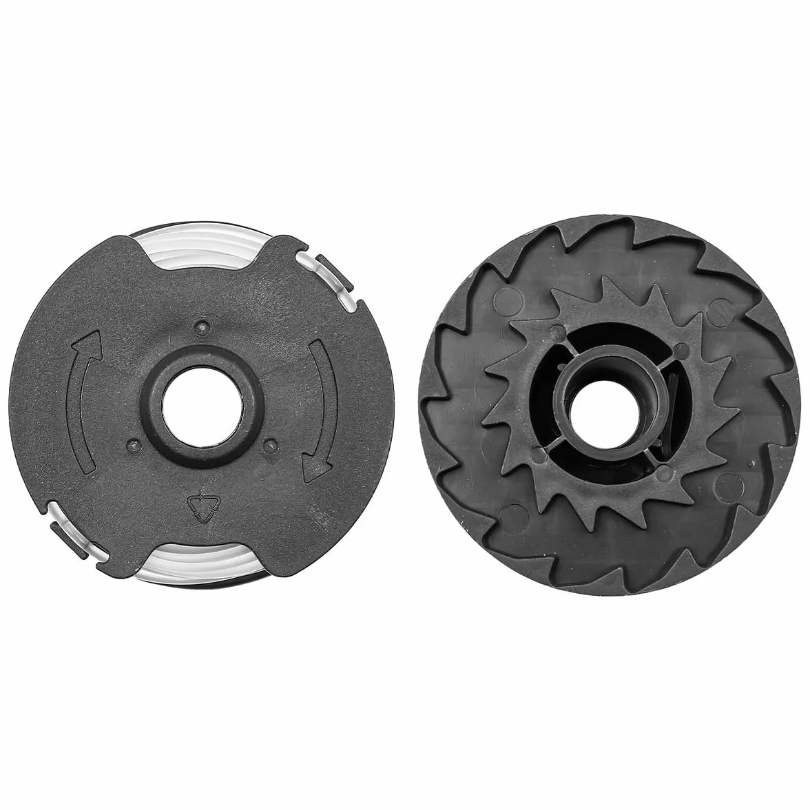 Alnicov 4 szt. szpula napinająca i szpula zastępcza kompatybilna z Parkside PRT 550 A1 B2 C3 Line String Trimmers