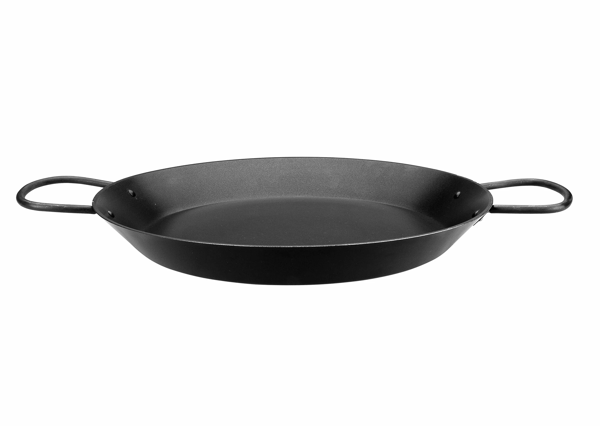 Ibili Patelnia do paelli Inducta, 34 cm, aluminium, powłoka zapobiegająca przywieraniu, 6 porcji, odpowiednia do płyty indukcyjnej