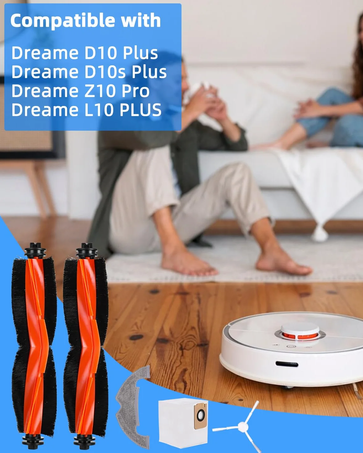 Części zamienne do Dreame D10 Plus/D10s Plus/L10 Plus