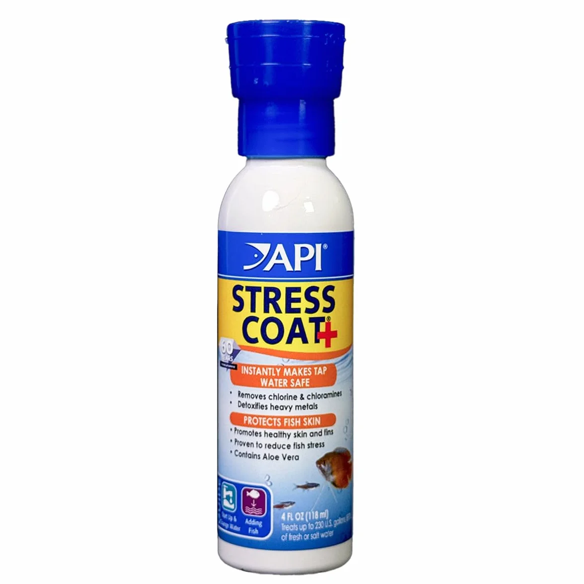API STRESS COAT akwarium odżywka do wody butelka 118 ml