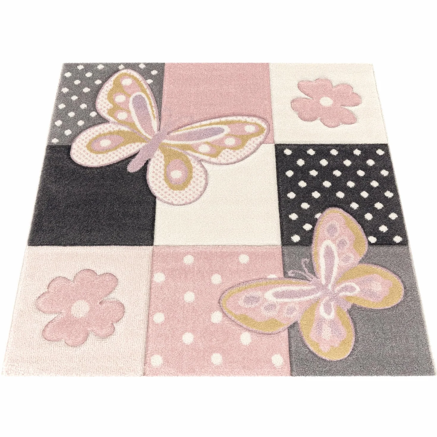 Paco Home Dywan Dzieciêcy, Modny Dla Dzieci Pastelowy Dywan, Urocze Motywy Zwierz±t 3D, Rozmiar:140x200 cm