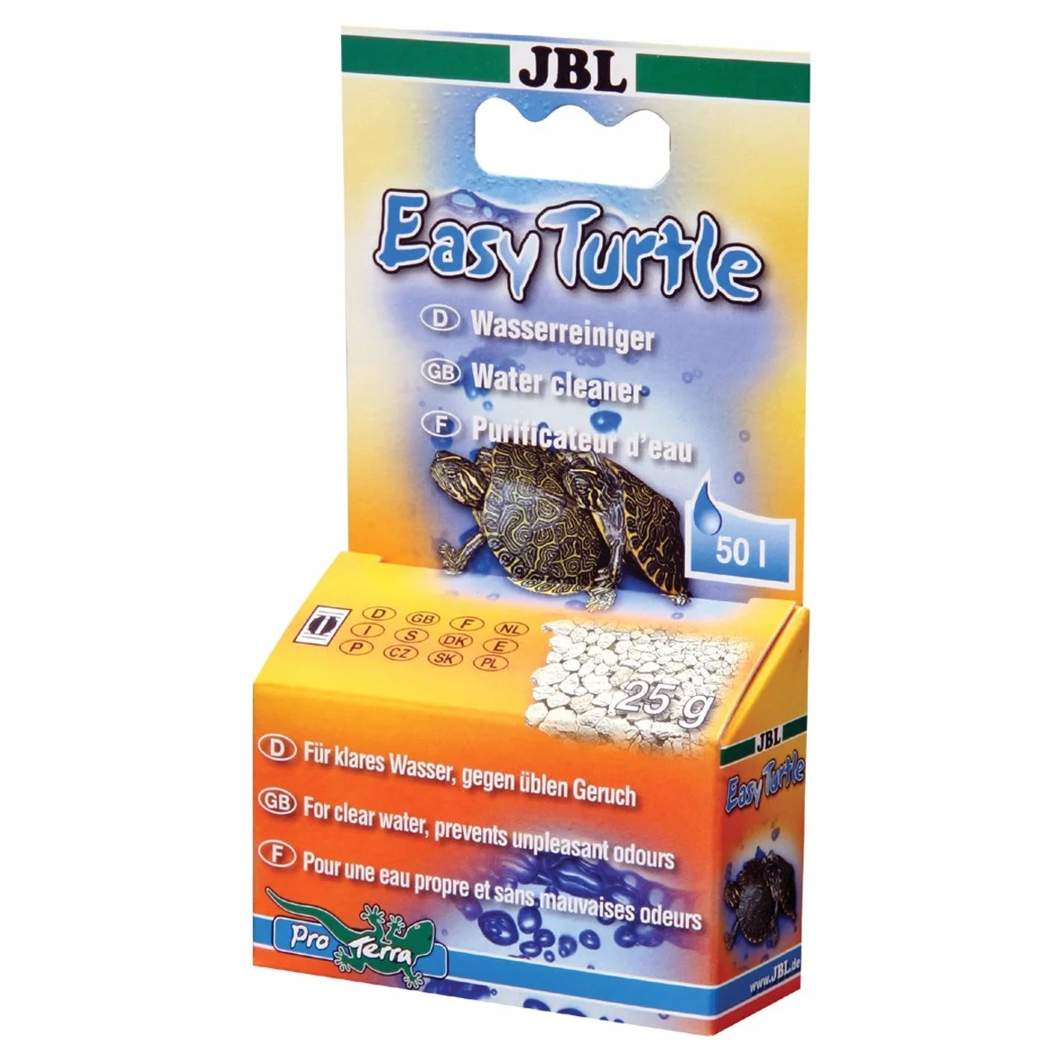 JBL EasyTurtle 25 g środek do usuwania zapachów w terrariach