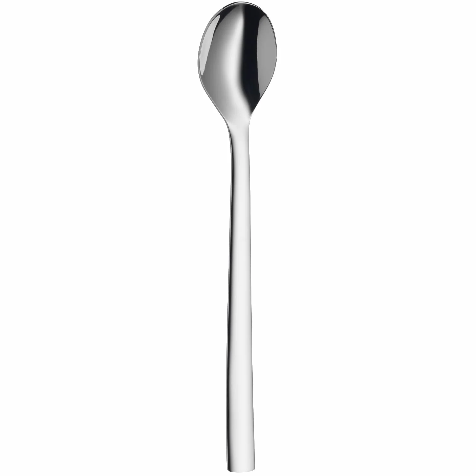Wmf Nuova Zestaw Łyżeczek bez Grawerunku, Stal Szlachetna, Srebrny, 19 cm