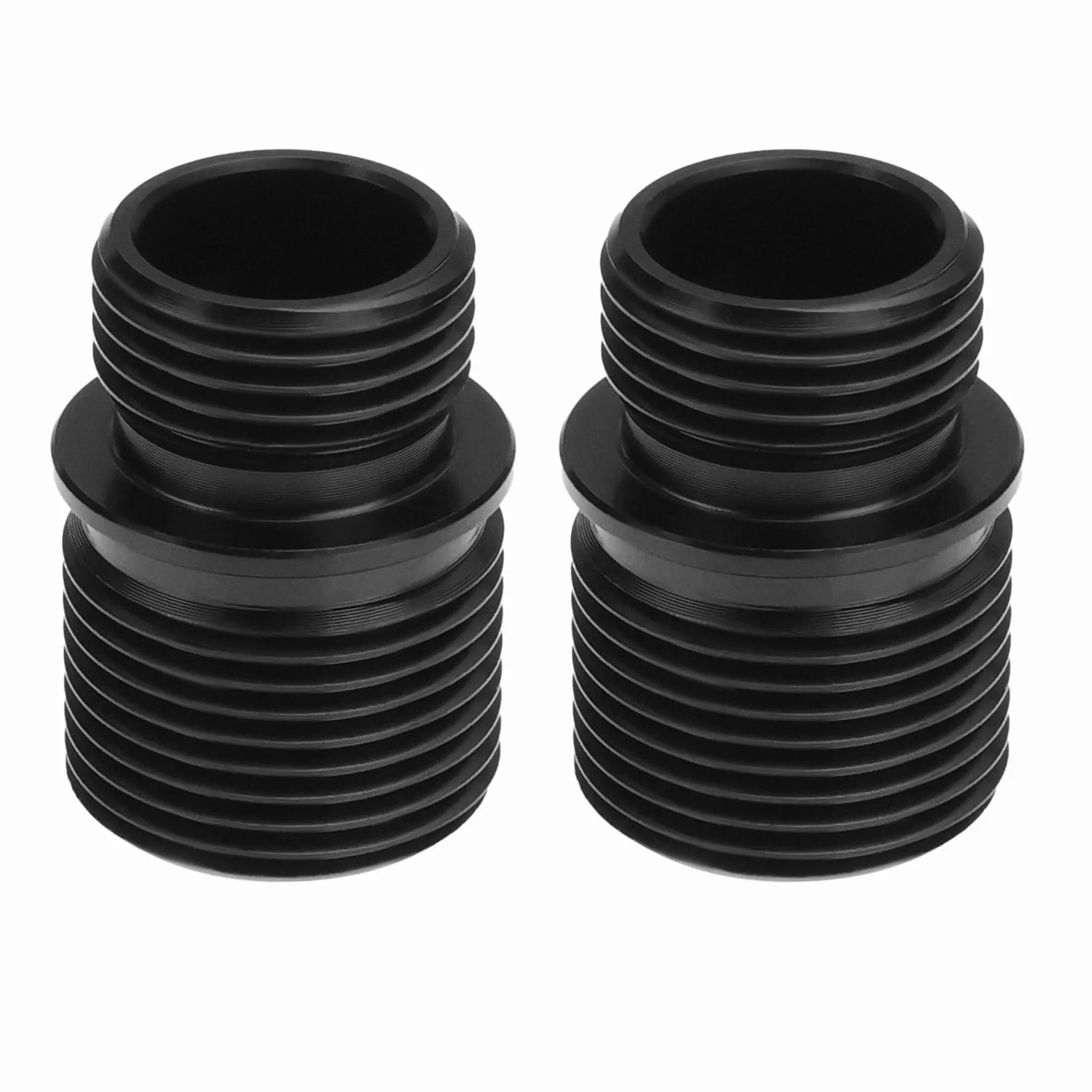 2 szt. tuleja adaptera przeciwzębnego 12 mm CCW męski na 14 mm CCW męski konwerter gwintu akcesoria zewnętrzny adapter rurowy