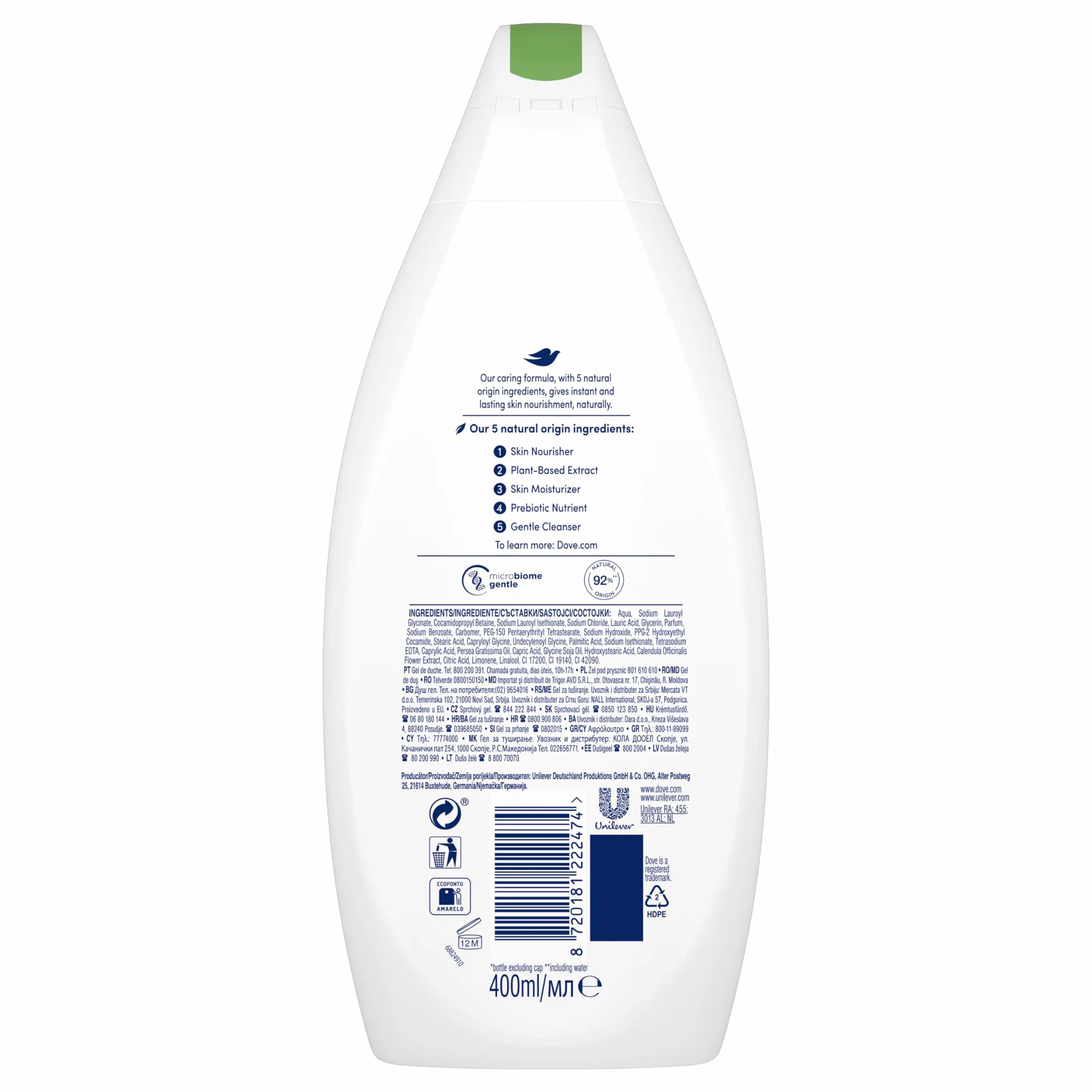 Unilever żel do kąpieli dla dorosłych, uniseks