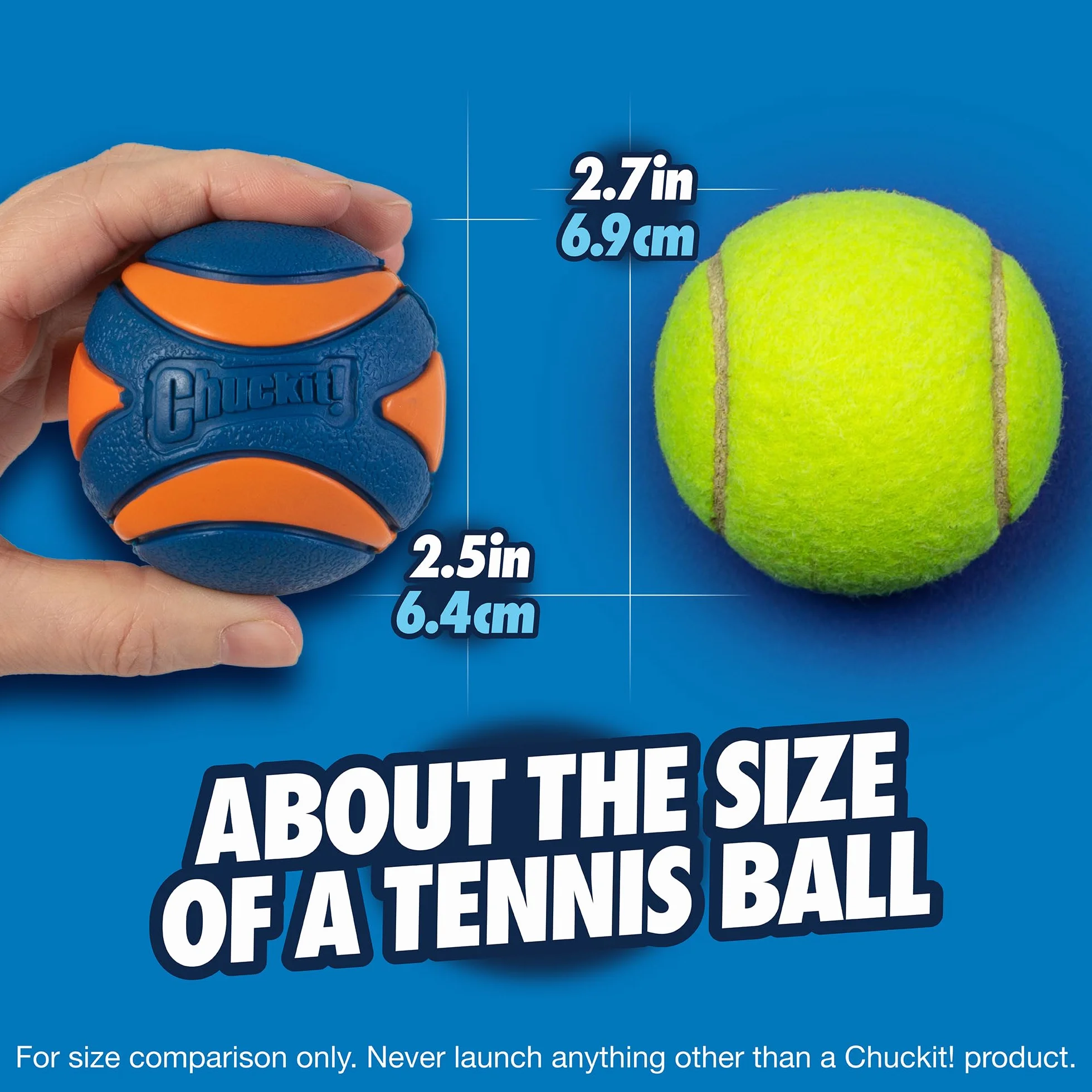Chuckit! ! CH52068 Ultra Squeaker Ball Medium 1 szt
