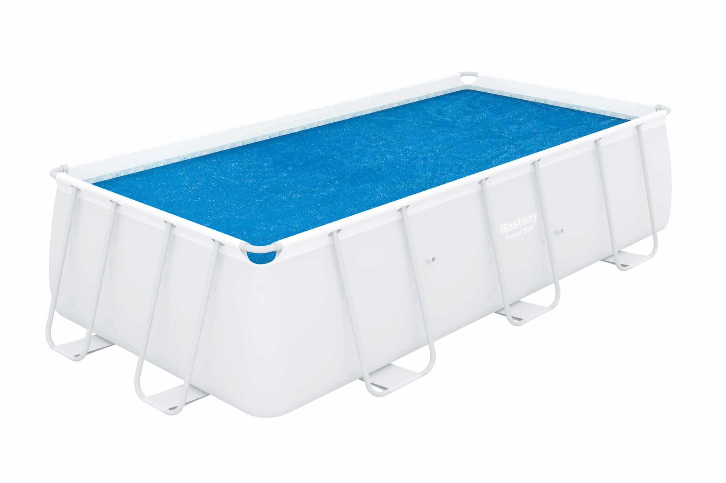 Bestway | Prostokątna osłona basenu solarnego do basenów naziemnych, 4,04 m x 4,12 m