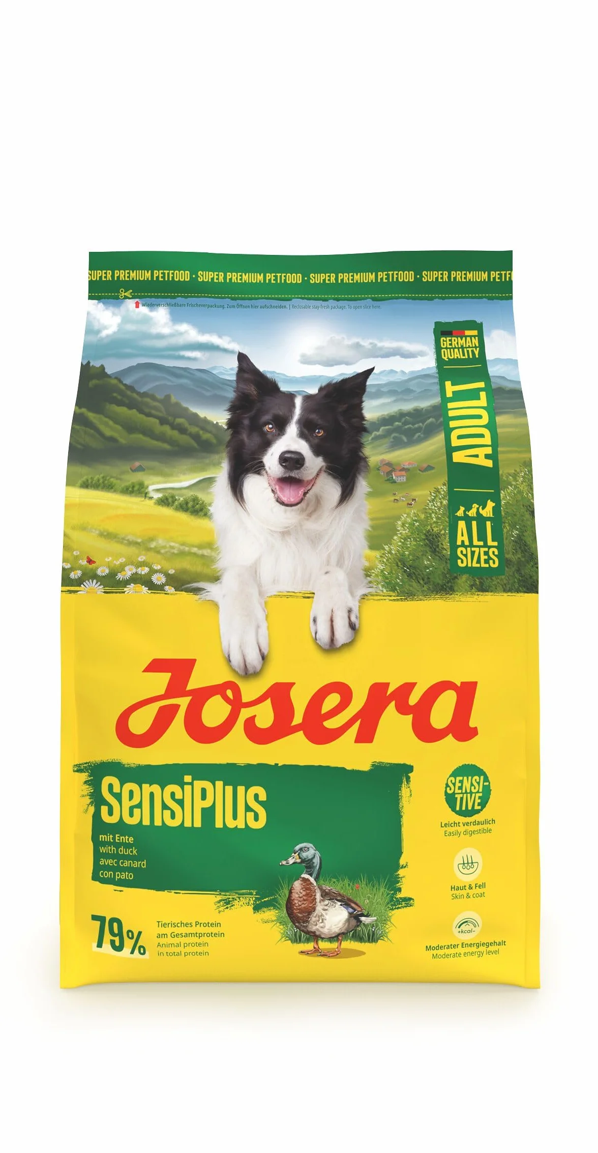 JOSERA Adult SensiPlus kaczka i ryż 3 kg sucha karma dla wrażliwych psów bezglutenowa