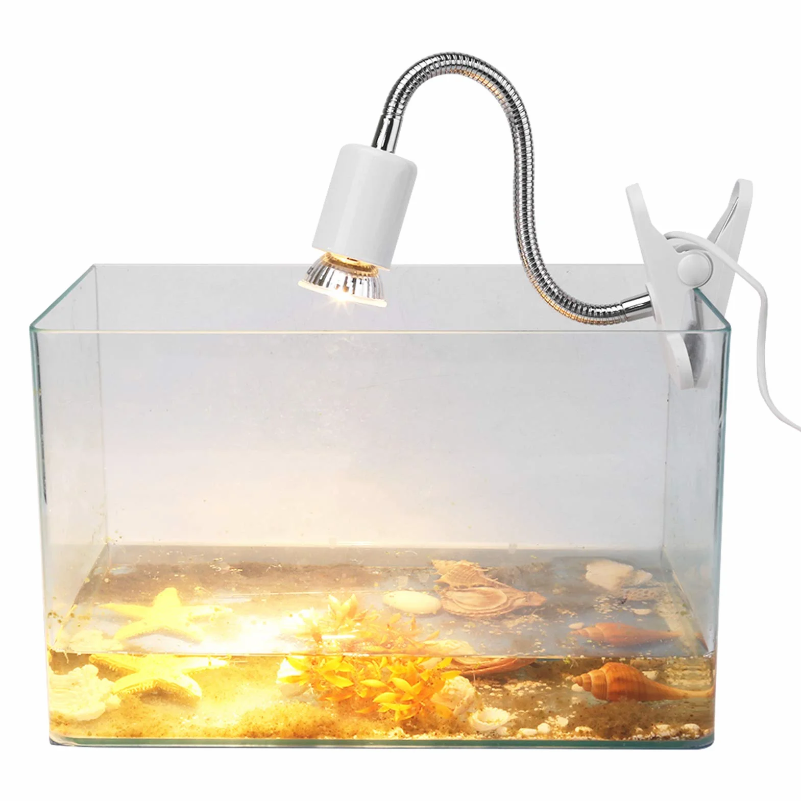 Lampa grzewcza do akwarium dla żółwi i jaszczurek 50W