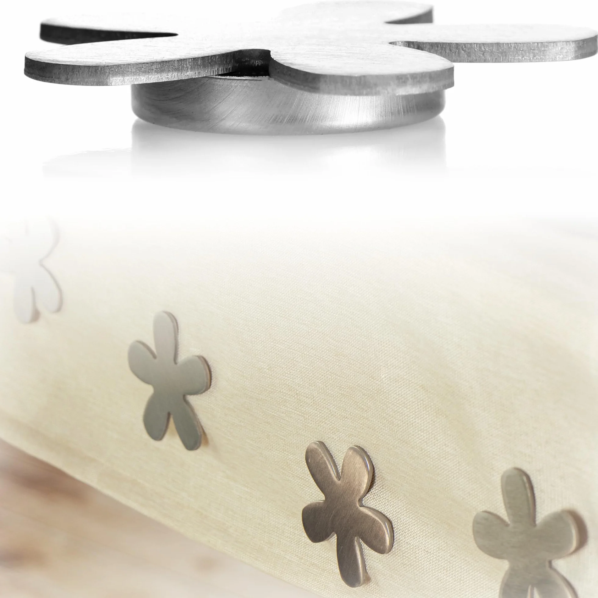 com-four® 4x magnetyczne obciazniki obrus stal nierdzewna - ciezkie klipsy z magnesem - uchwyty mocowanie stól