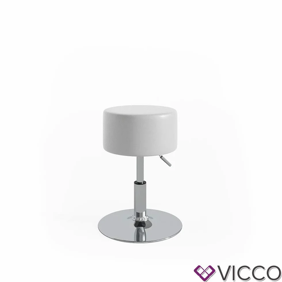 Vicco Stołek "Design", Biały, 33.5 x 67 cm do toaletki