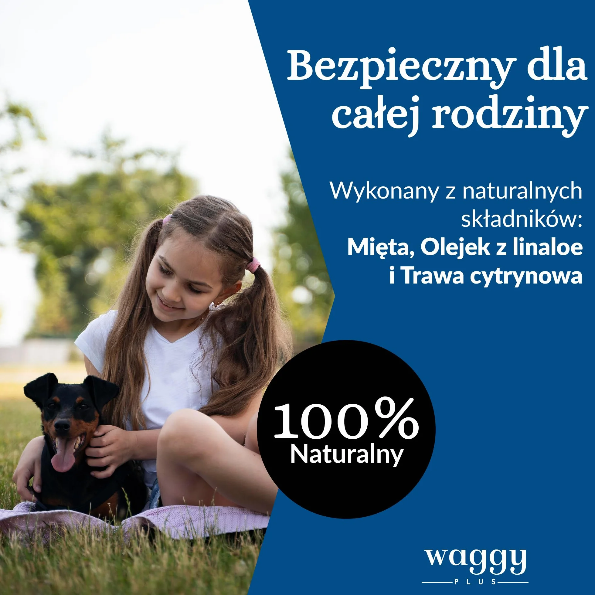 Obro탉a przeciw paso탉ytom dla 힄rednich i ma흢ych ps처w. Skuteczna ochrona Twojego zwierzaka przed pch흢ami, kleszczami, larwami, wszy i komarami. 100% naturalna.