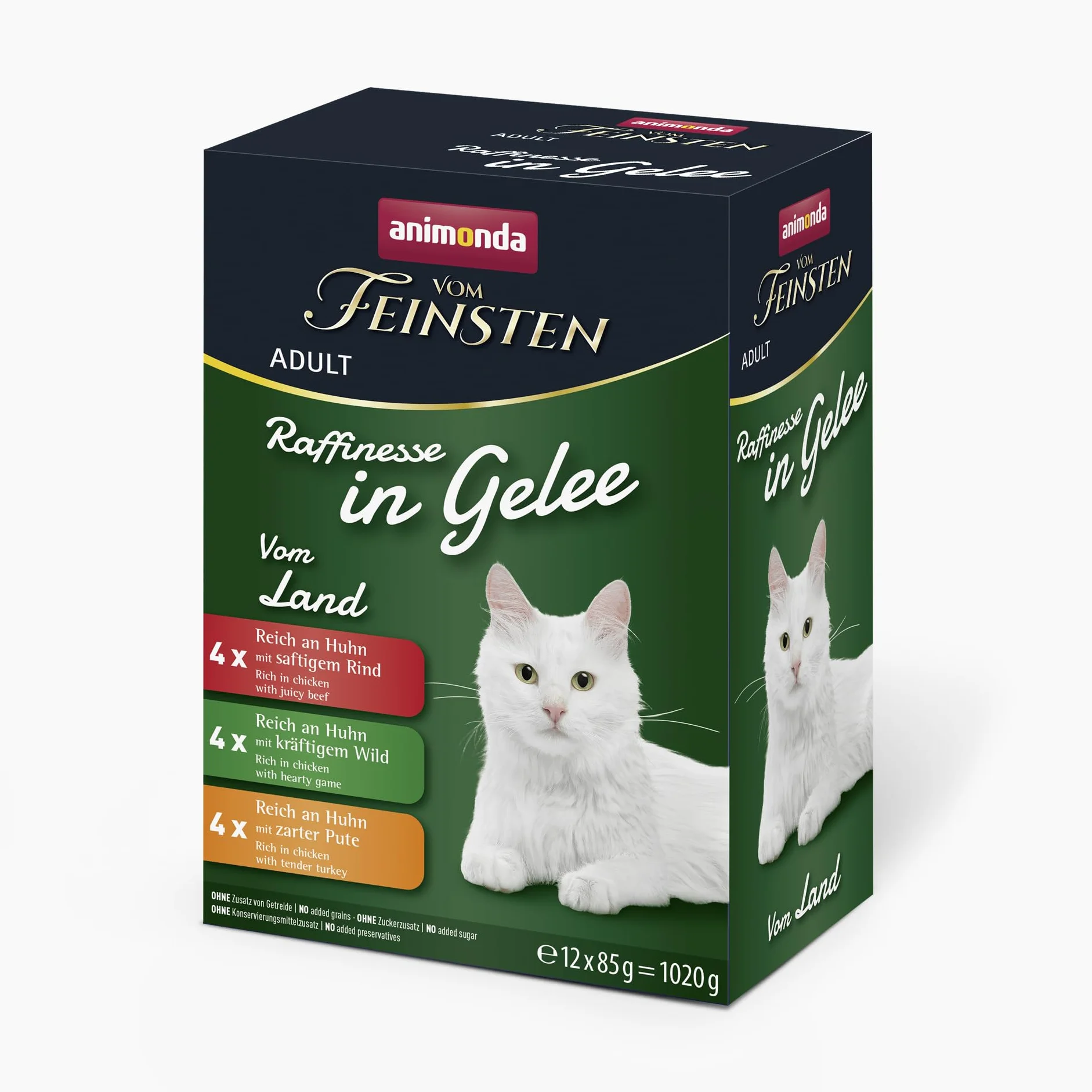 animonda Vom Feinsten Adult wyrafinowane gatunki galaretkowe 8 x 12 x 85 g