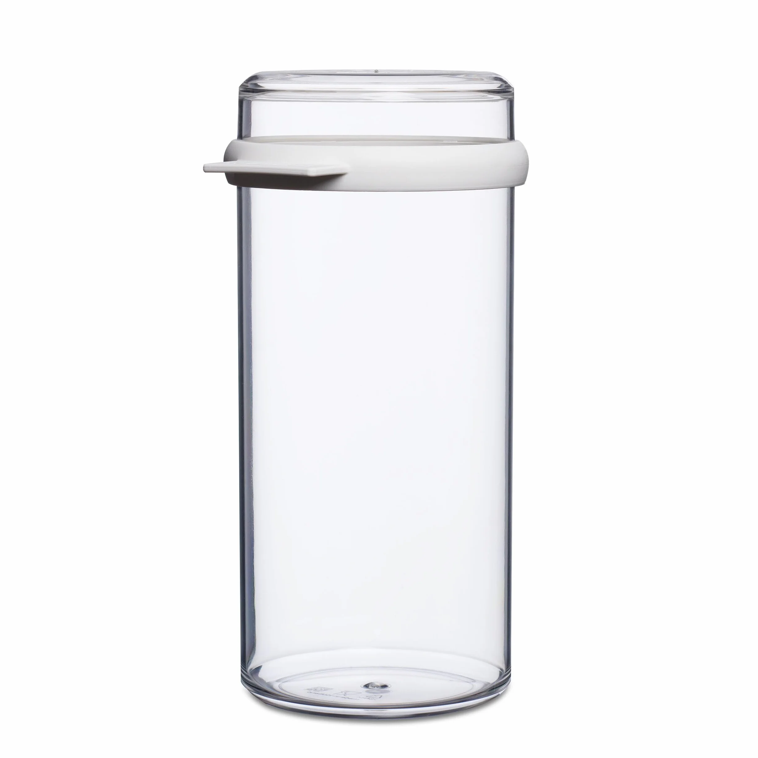 Mepal Stora, Hermetyczne Pudełko do Przechowywania Sucharów, Hermetyczny Pojemnik do Przechowywania, do Przechowywania i Organizacji Kuchni, 1900 Ml, Przezroczyste/Białe