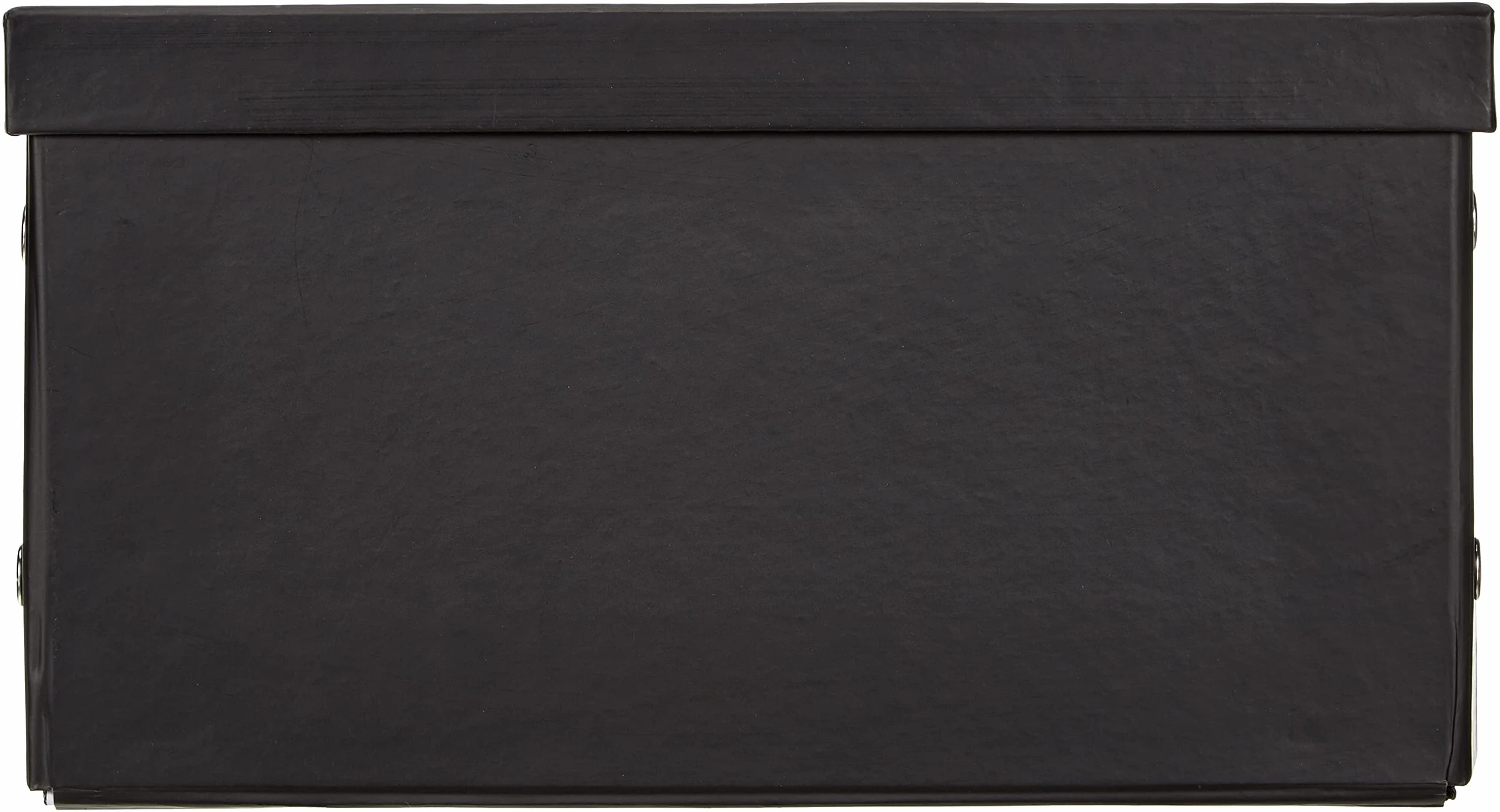 Zeller 17938 16 x 28 x 15 cm pudełko do przechowywania płyt CD, kartonowe, czarne