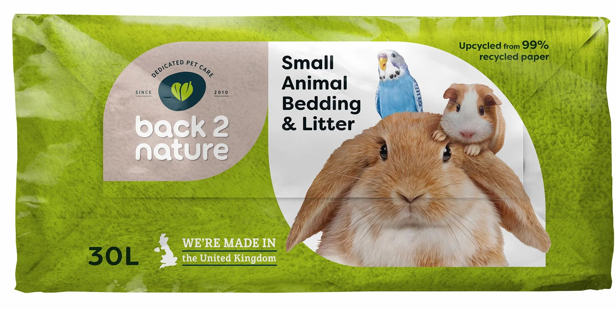 Back-2-Nature ściółka dla małych zwierząt 30L