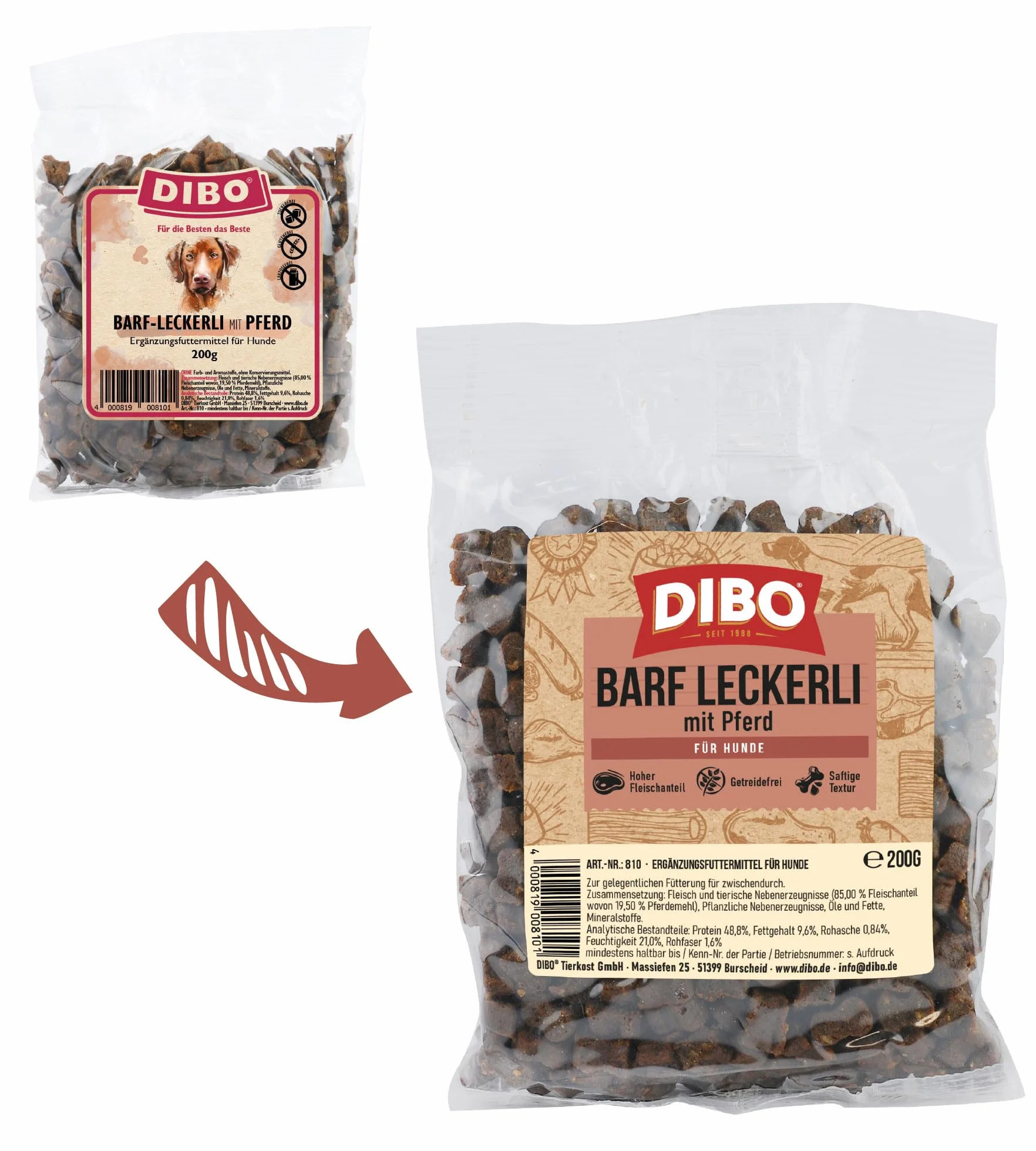 Dibo Smakołyki dla Konia 200 g