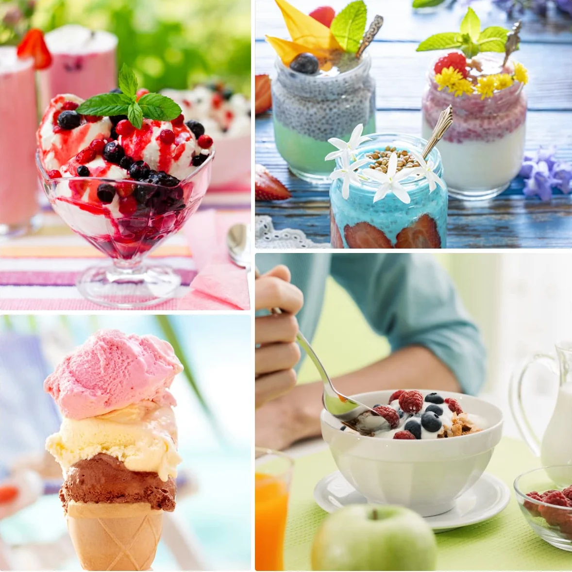 Patelnia do robienia lody z 2 szpatułkami, do samodzielnego robienia lody, sorbetu, mrożonego jogurtu, Gelato