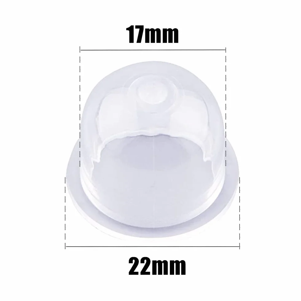 Primer Bulb olej gaźnikowy, 16 sztuk, 22 mm, pompa paliwowa, gaźnik, tłok podkładowy, do dmuchawy koszącej, podkaszarki do trawy, trymera, piły łańcuchowej, nożyka, żywopłotu