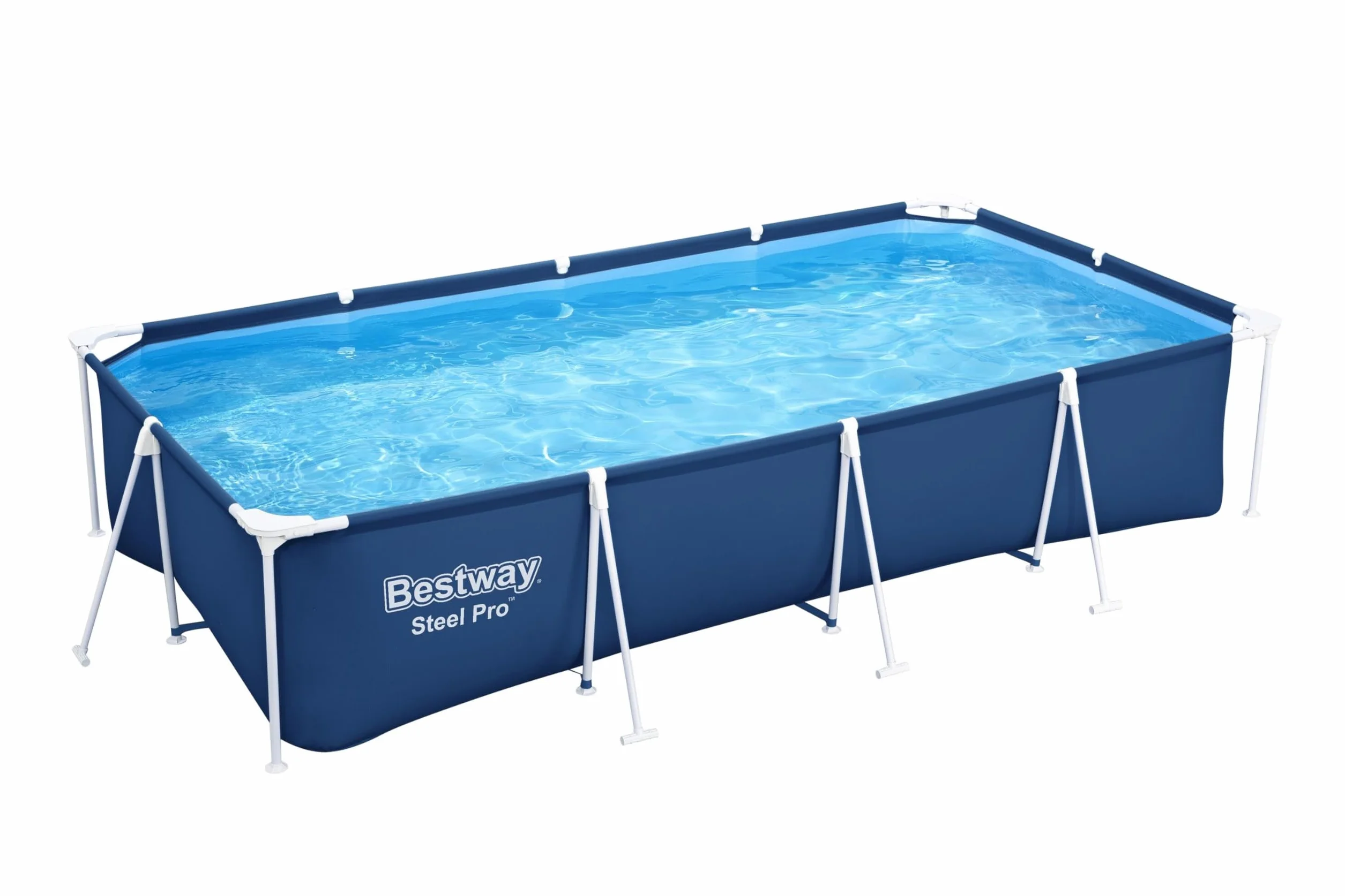 Bestway Steel Pro basen | prostokątny brodzik nad ziemią, 13'2.5 cm