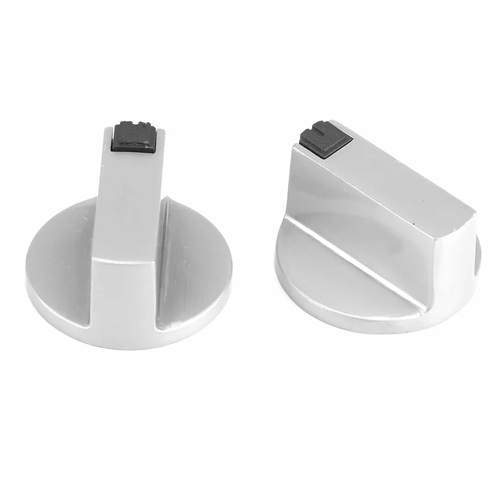 2 sztuki pokręteł regulacyjnych do kuchenek gazowych, płyt grzewczych, średnica otworu mocującego 6 mm, uchwyt do kuchenki gazowej, piekarnika, akcesoria, zamiennik, przełącznik obrotowy