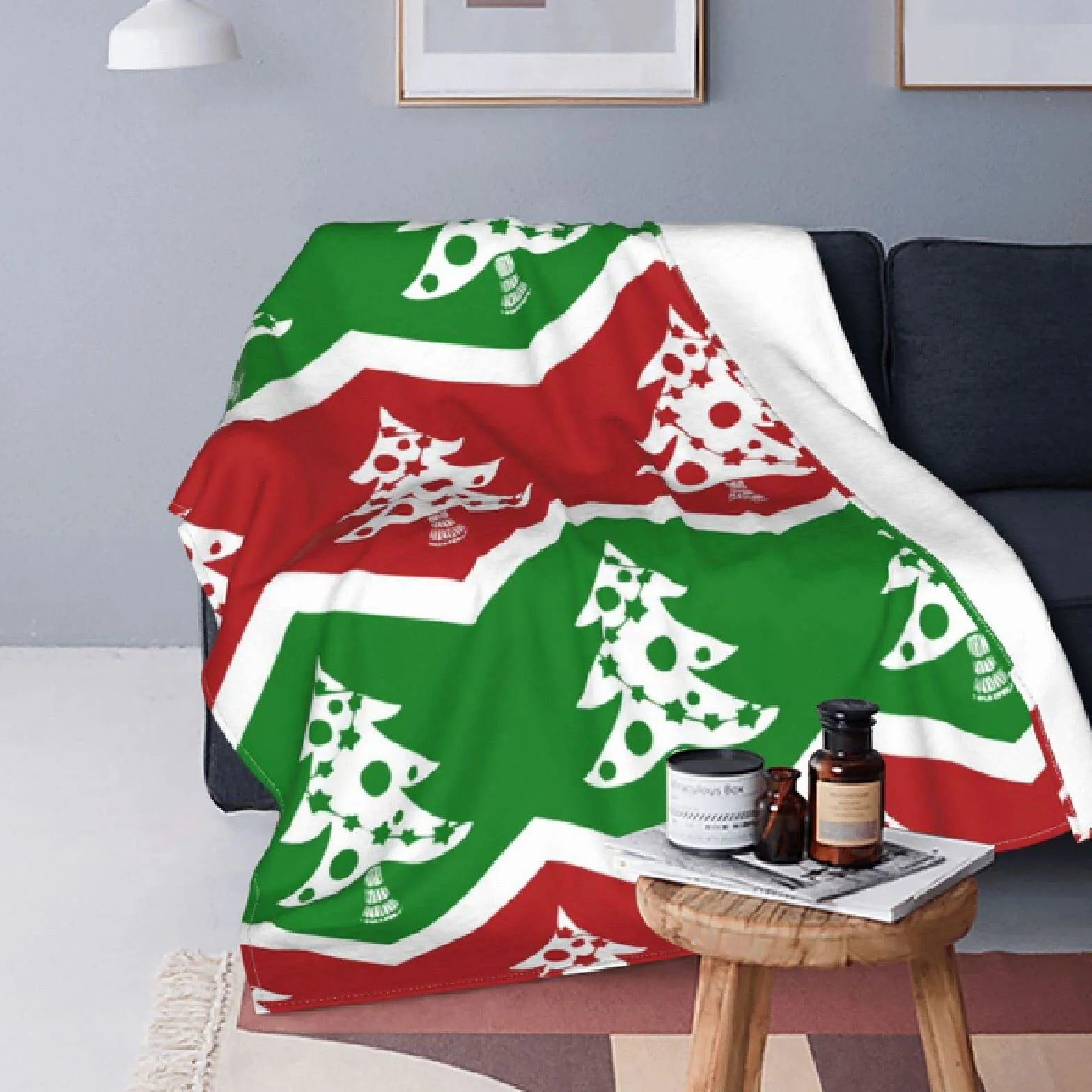 Druk 3D flanelowe koce pościel pościel miękkie koce tekstylia domowe dekoracyjne koce cztery pory roku kołdra domowa-150x130 CM