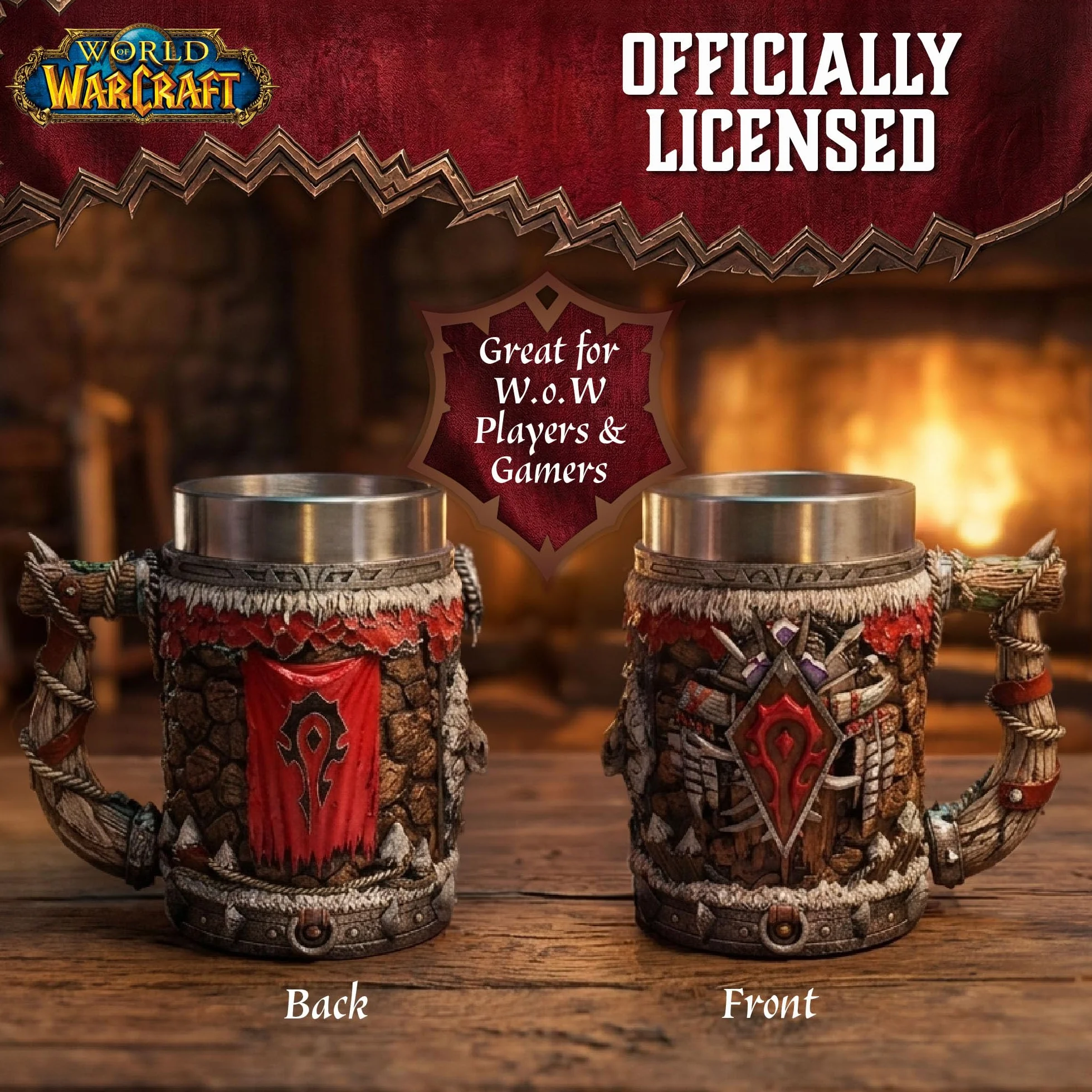Nemesis Now World of Warcraft Horda Tankard
