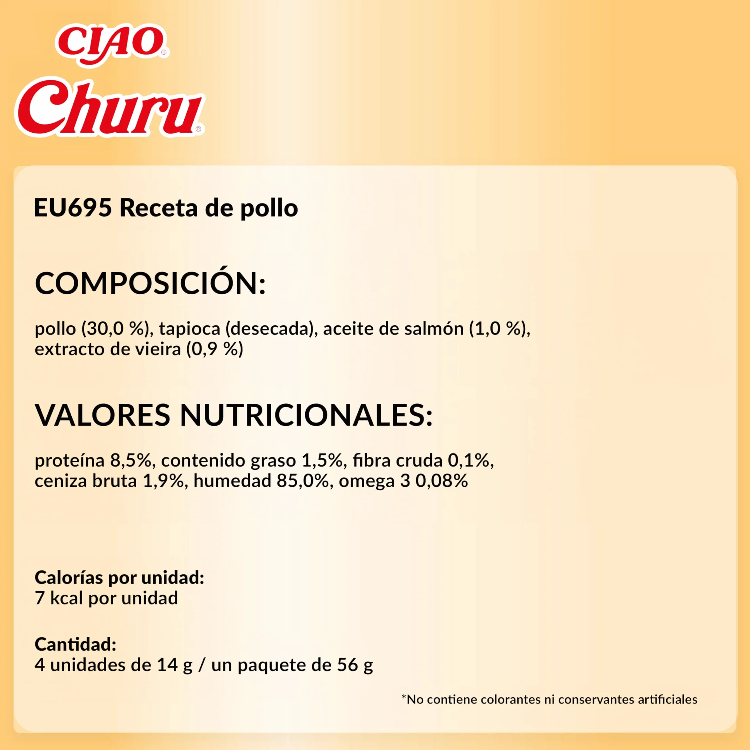 INABA Churu Puree Kremowe przysmaki dla kotów z kurczakiem 56 g