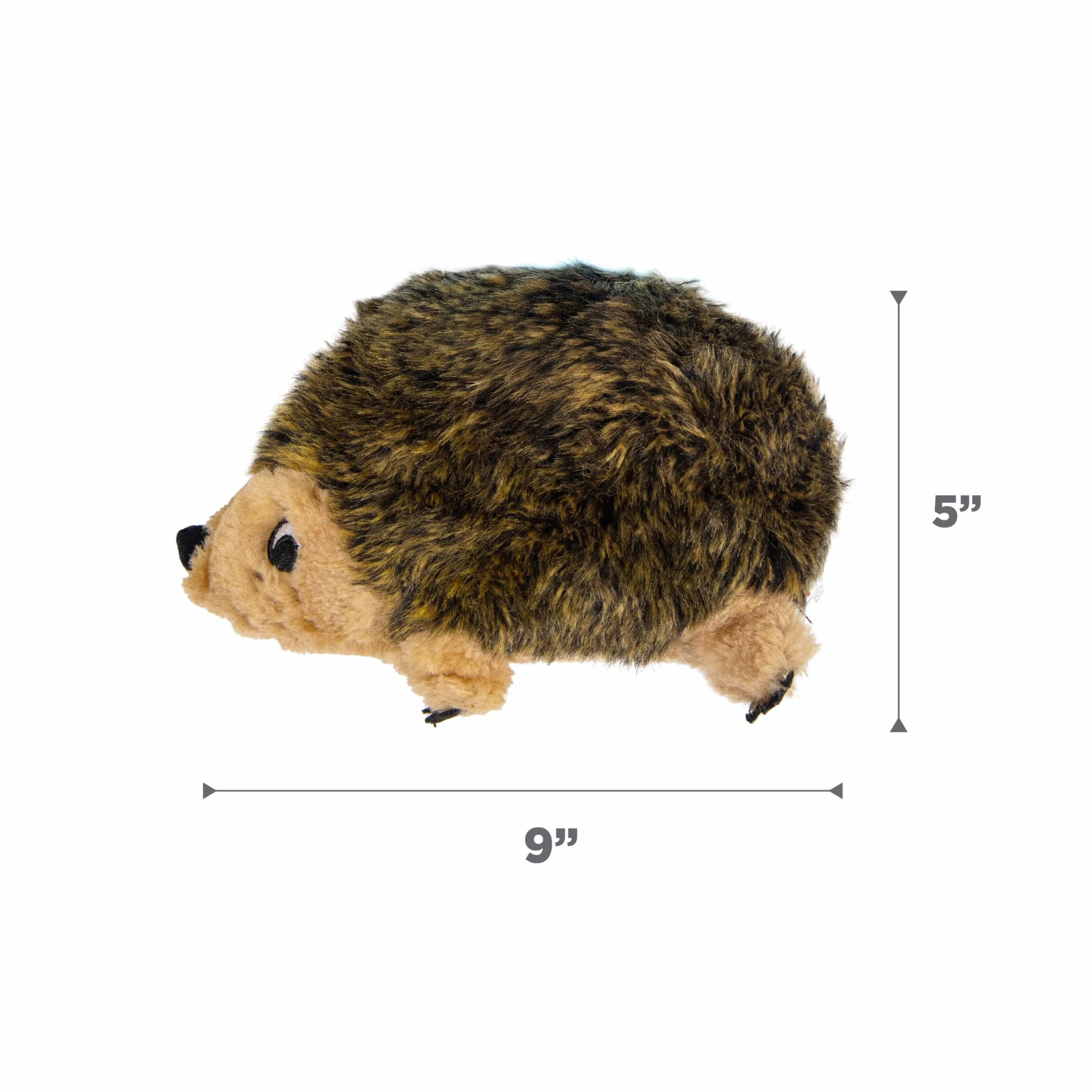 Outward Hound Hedgehogz - Zabawka pluszowa dla psów - kolor brązowy - rozmiar M