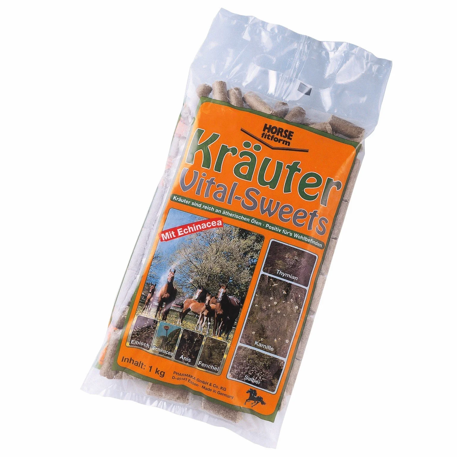 HORSE fitform Kerbl Zioła Vital Sweets, 1 opakowanie (1 x 1 kg)