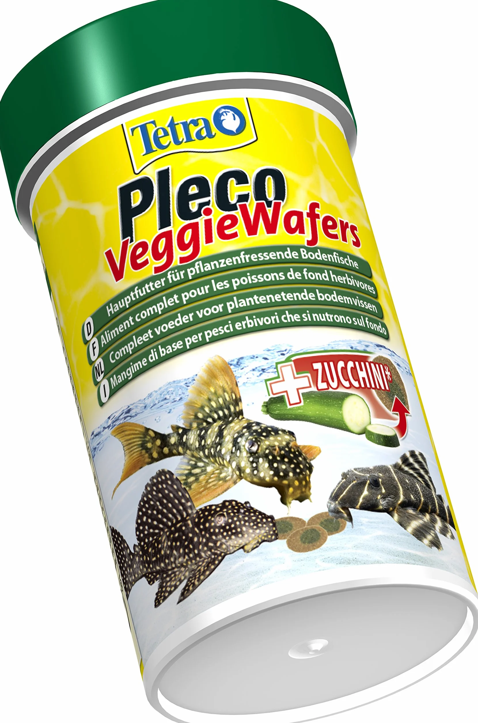 Tetra Pleco Veggie Wafers karma dla ryb roślinożernych dennych puszka 100 ml