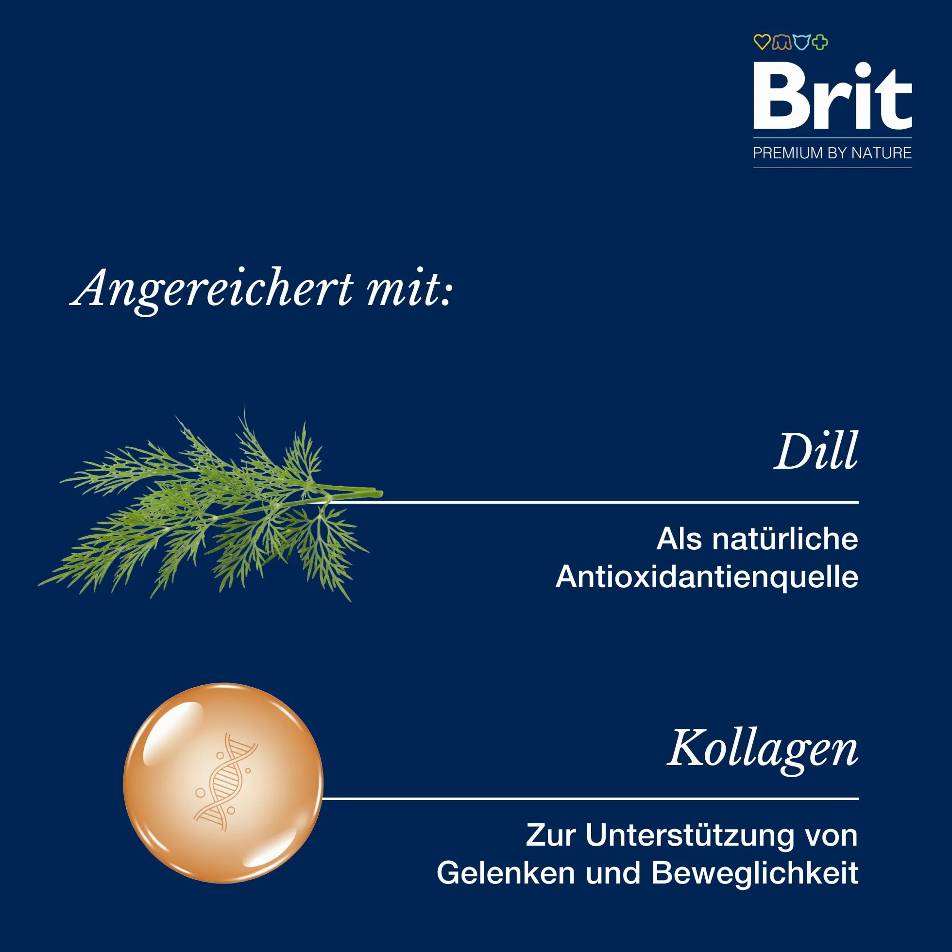 Brit Premium by Nature Dog półmokre przekąski z łososiem i koperkiem, przysmaki dla psów na trawienie i układ odpornościowy, 180 g