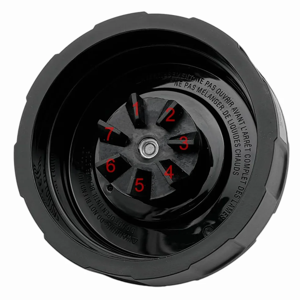 Zamienna część ostrza do blendera Nutri Ninja Auto-iQ SS100C SS101C SS150C SS151C SS300C SS351C SS401 Ninja Detect Kitchen System Power TB400C TB300C